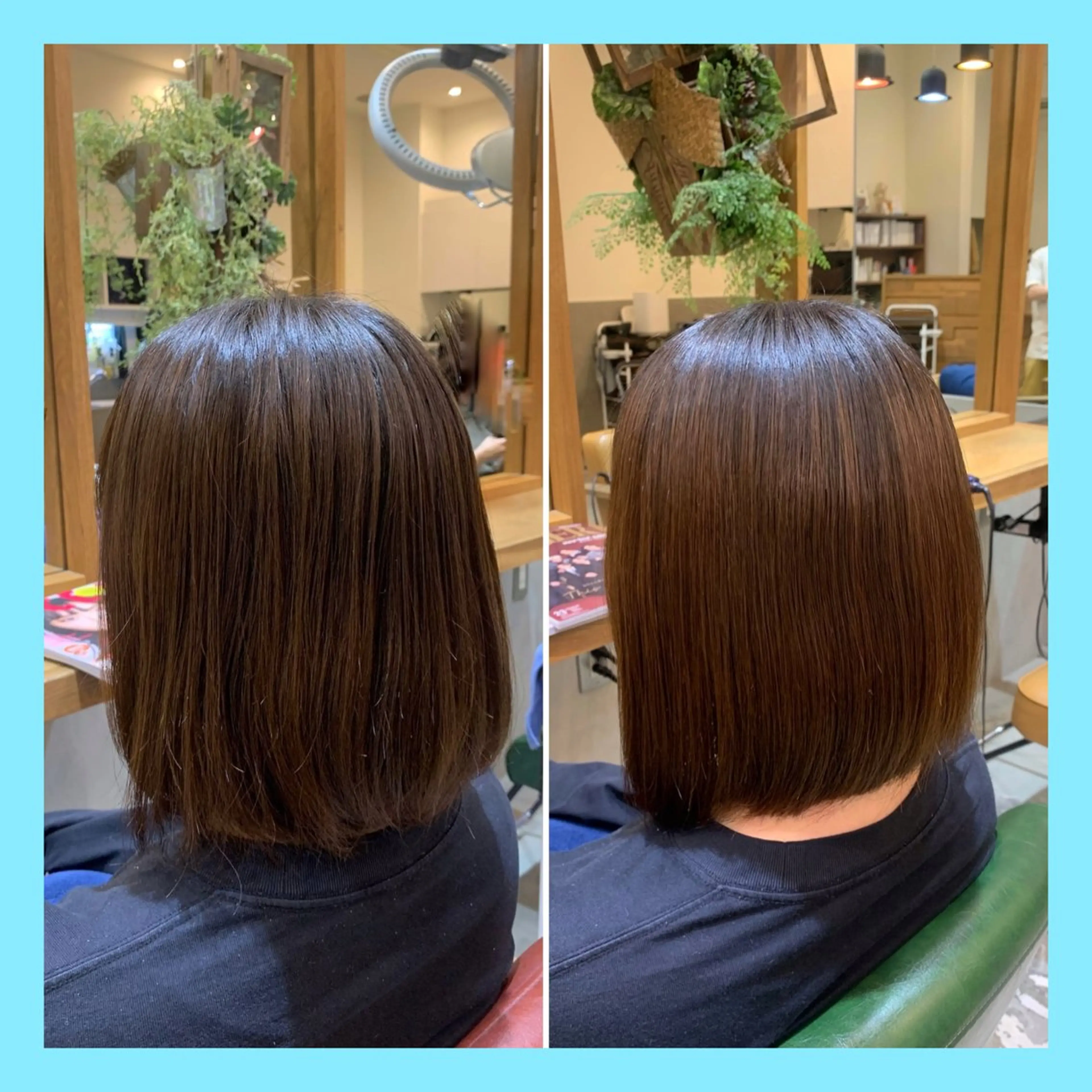 セミロング パーマ カット 縮毛矯正 トリートメント ✂️RIKUKI🎨 【駒込美容師🎀】のヘアスタイル