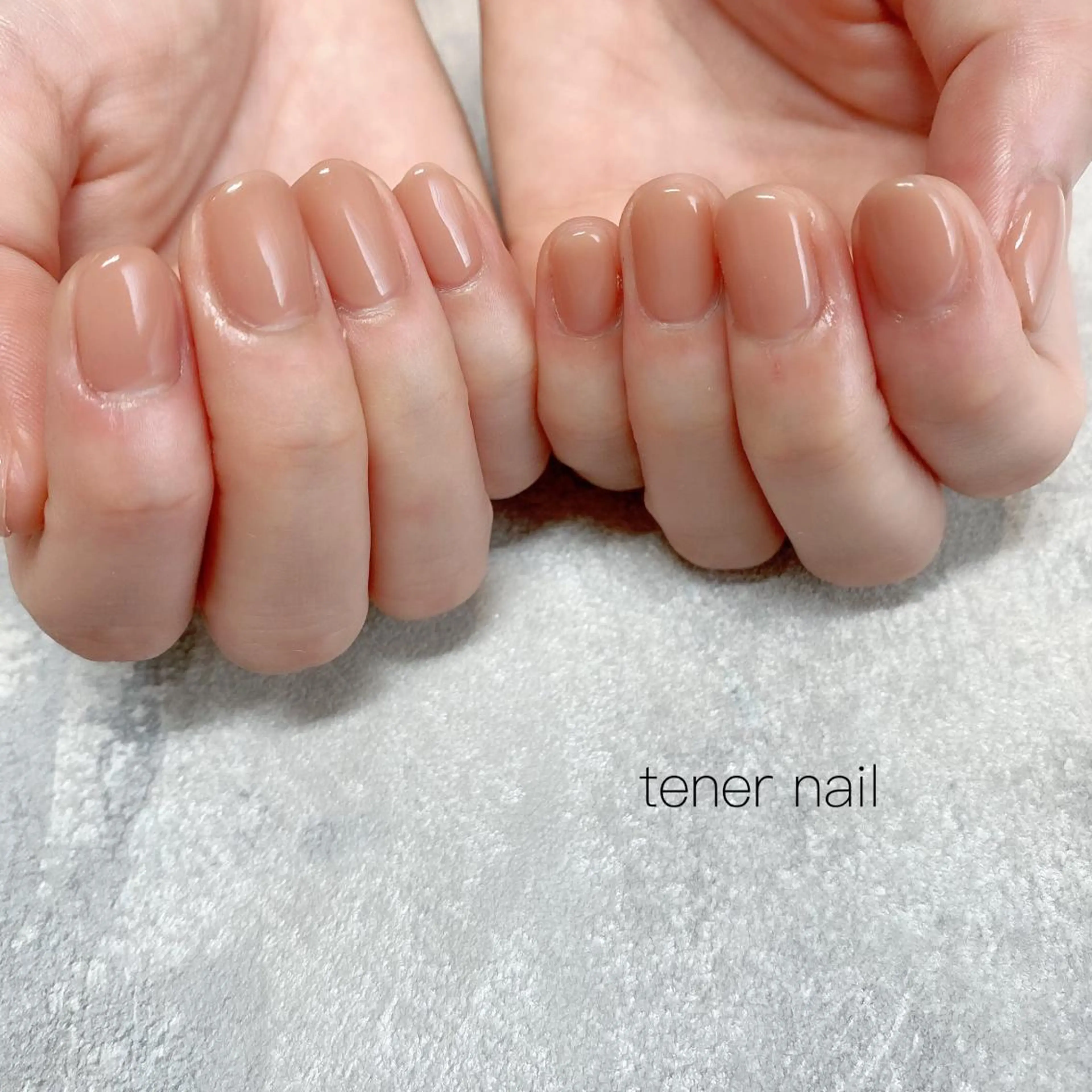 ネイル ワンカラーネイル テネルネイル tener nailのネイルデザイン