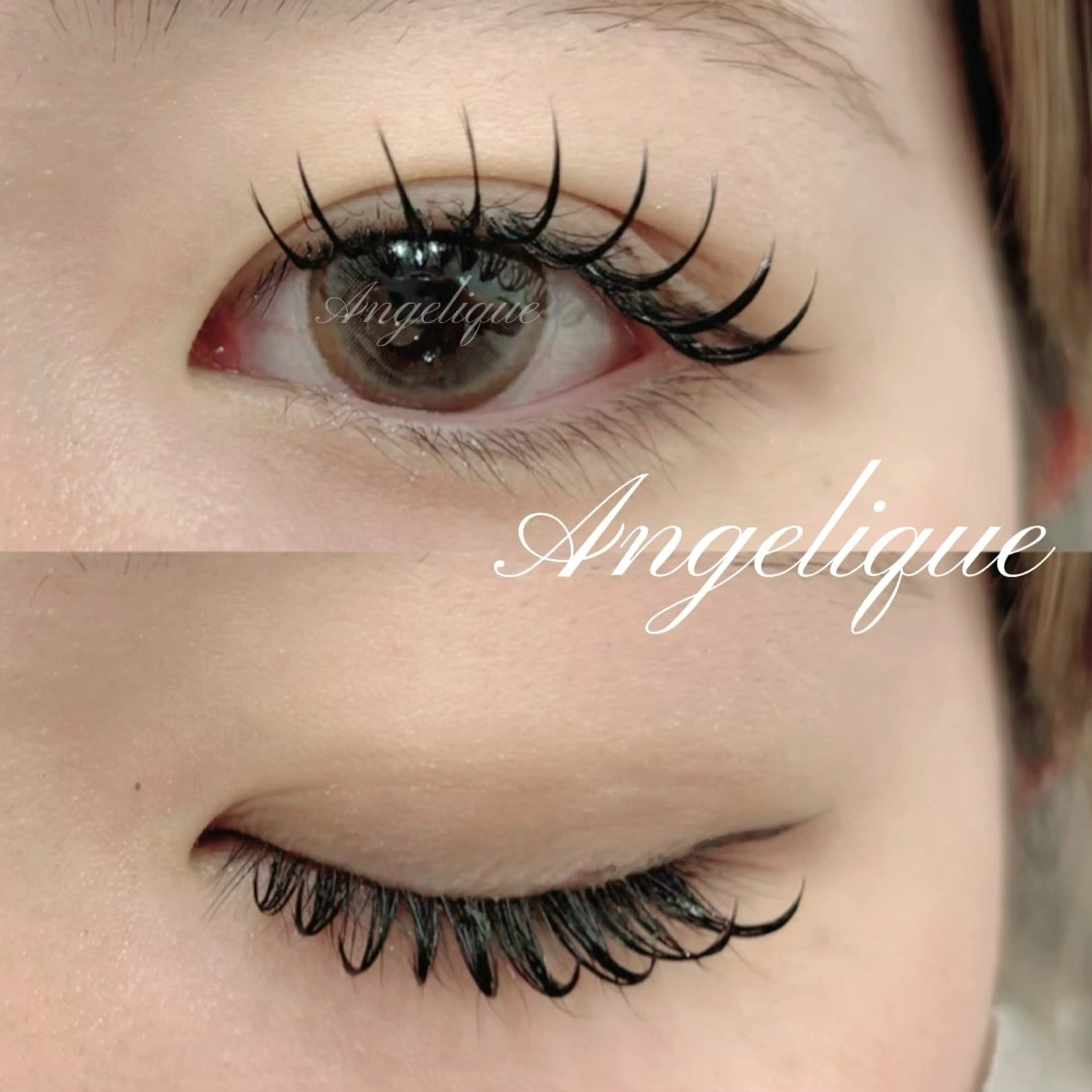 マツエク・マツパ 束感まつ毛 CCカール Cカール ゴージャス 植松 彩夏のマツエク・マツパデザイン