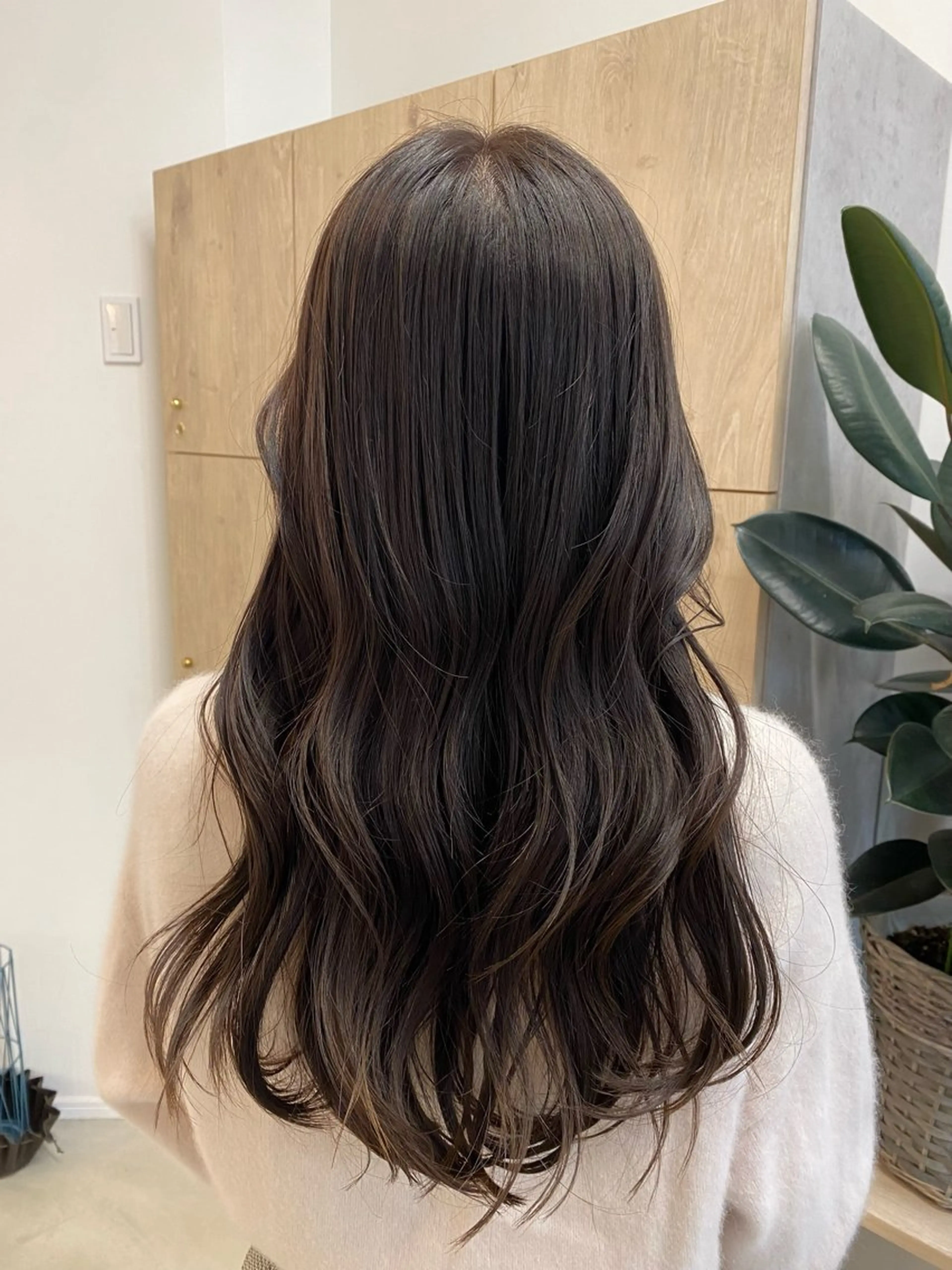 ロング カット ヘアカラー トリートメント sanae /透明感カラーのヘアスタイル