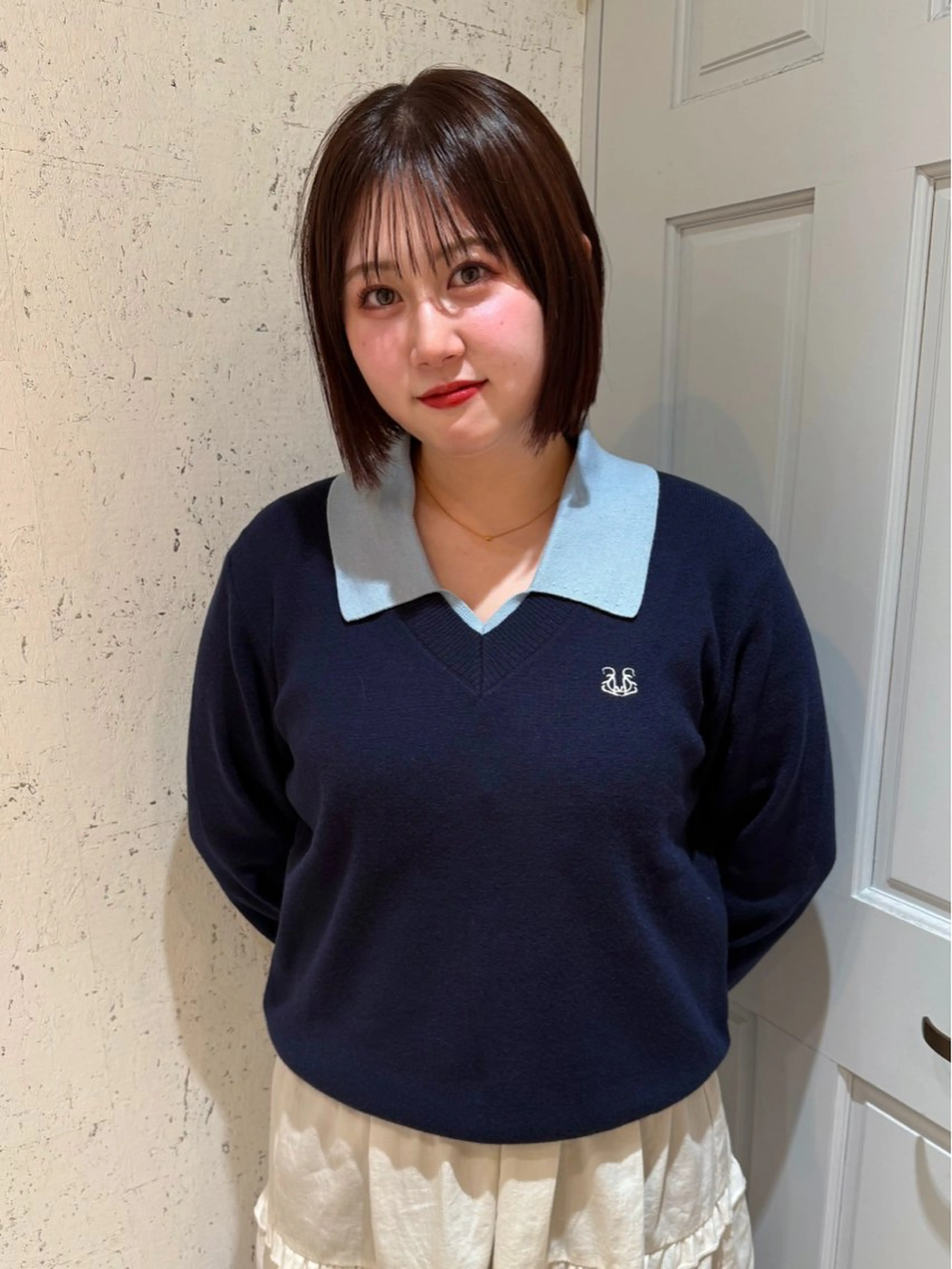 ショート カラー 似合わせカット カット ヘアカラー トリートメント mai / linoah˚✧のヘアスタイル