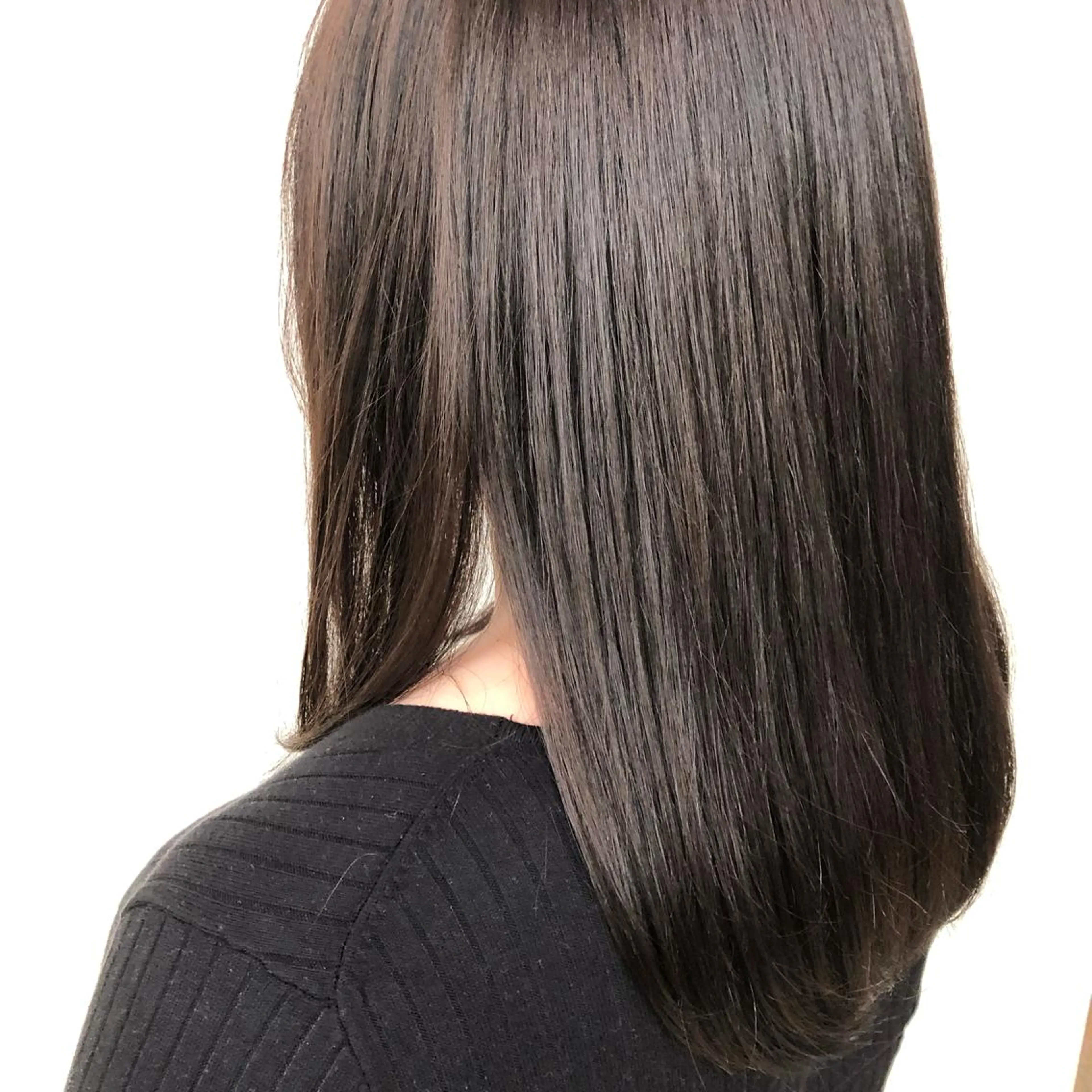 セミロング カラー 艶カラー🌙縮毛矯正 /ボブ【Reina】のヘアスタイル