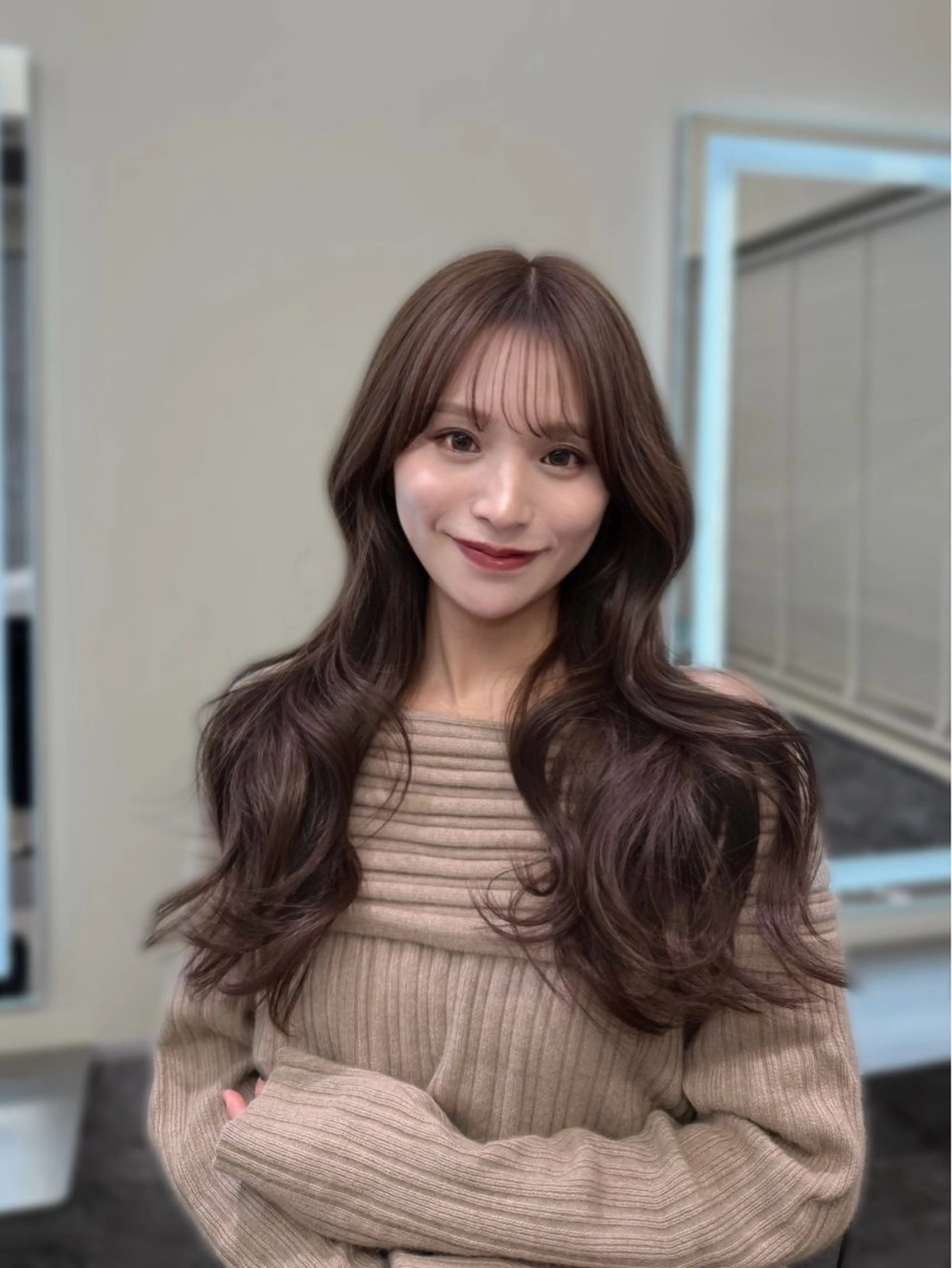 ロング シオン /カットモデル募集中のヘアスタイル