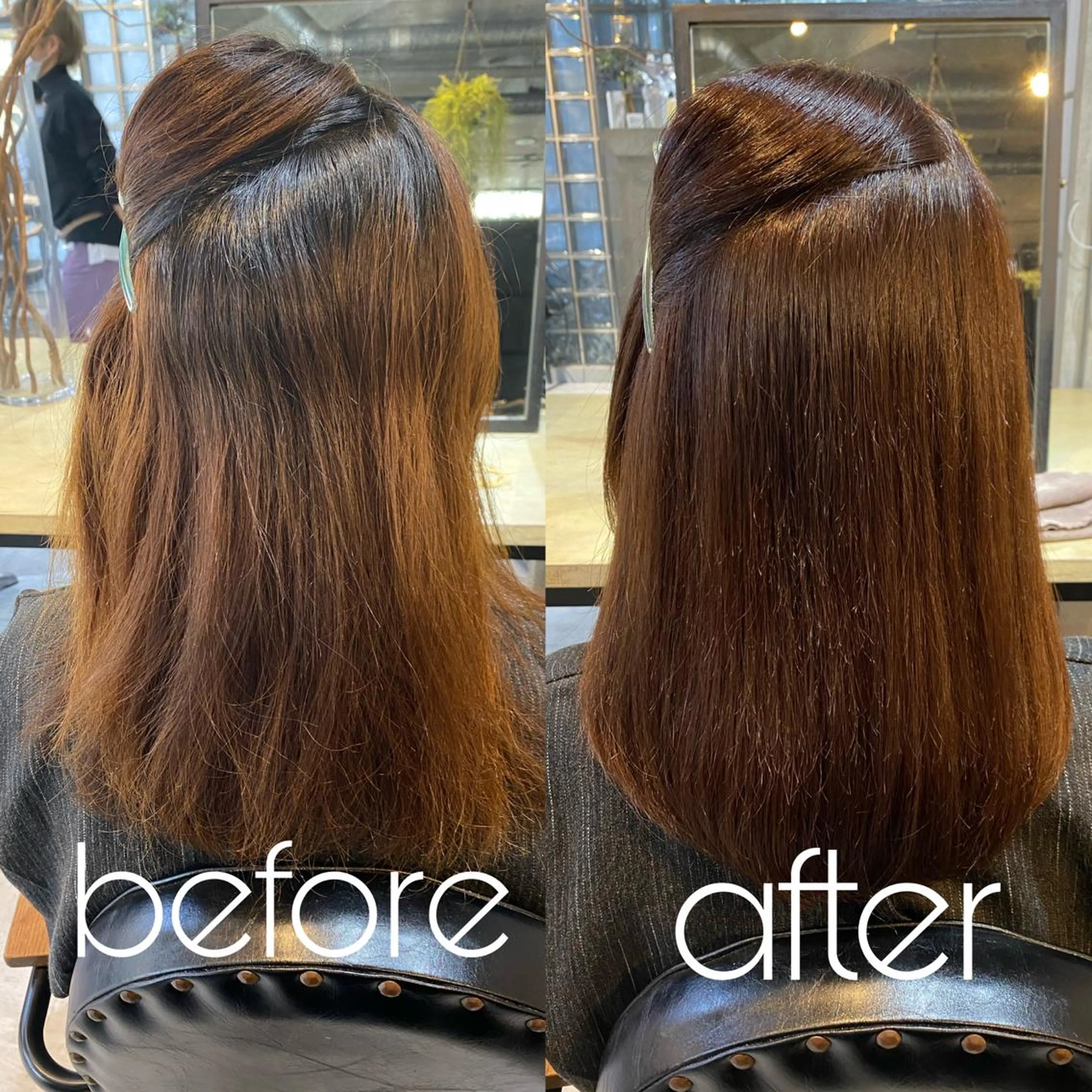 セミロング 大橋 美咲のヘアスタイル