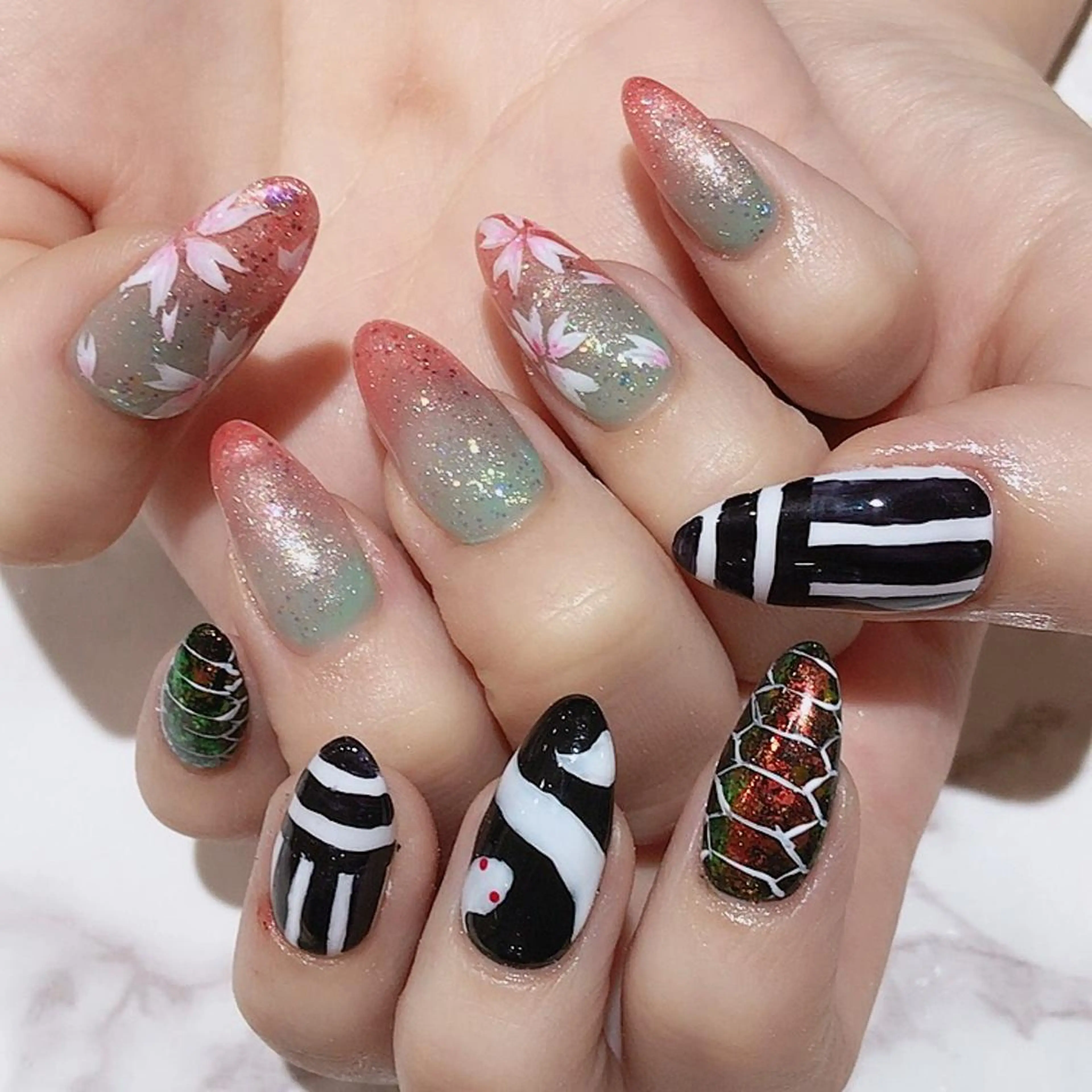 ネイル ハンドネイル ハンドケア nailsalon SuMILEのネイルデザイン