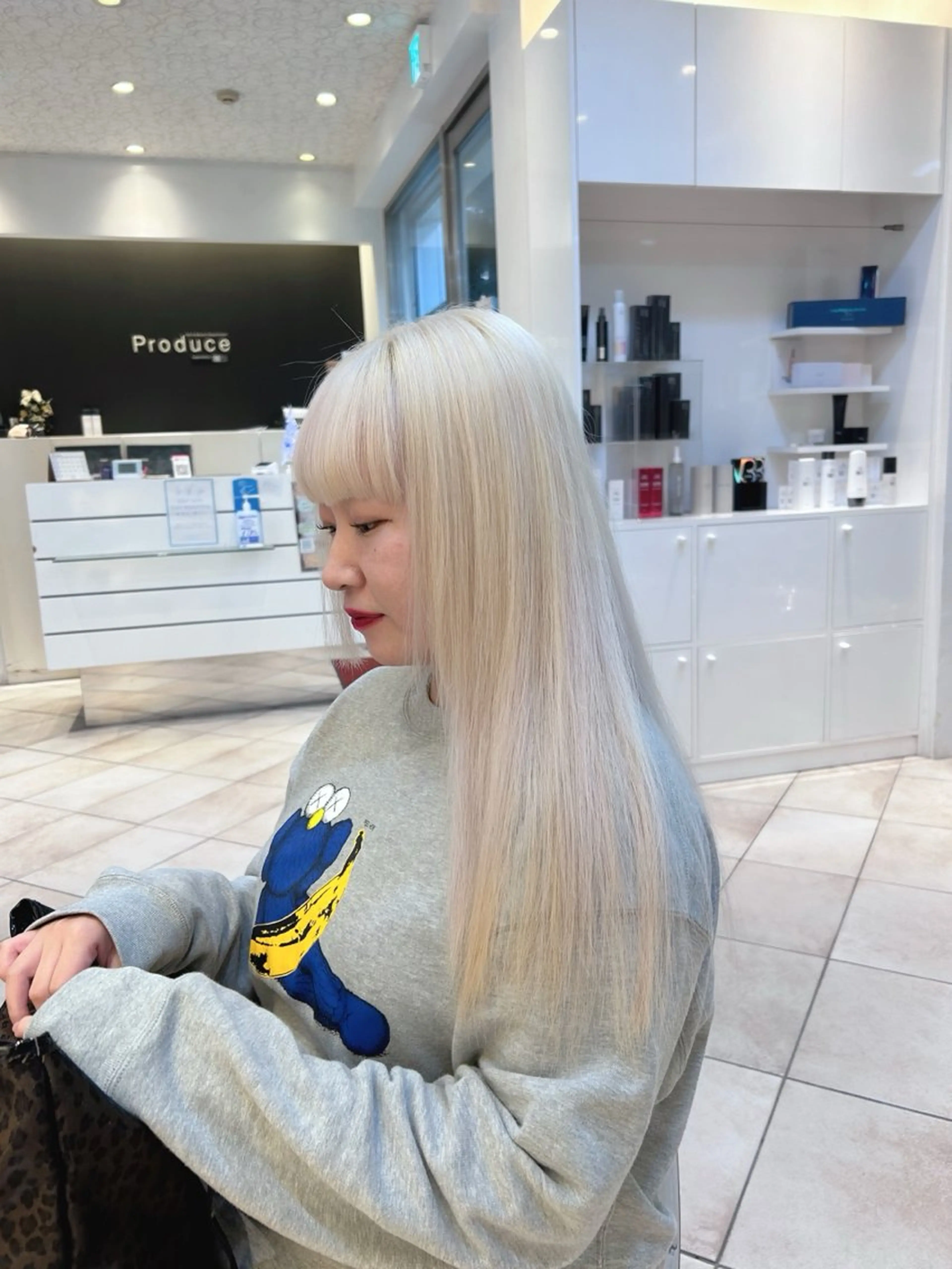 ロング カラー ブリーチ mei 撮影モデル募集中！のヘアスタイル