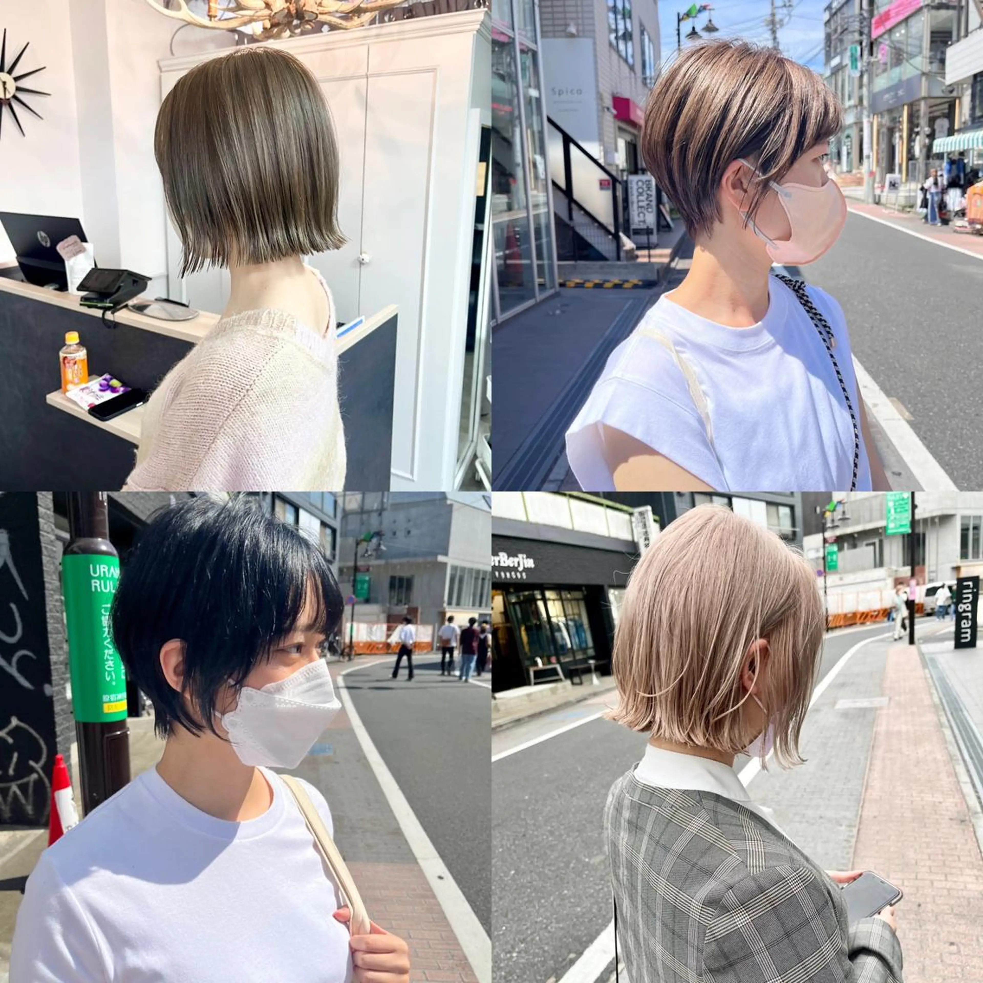ショート カラー ボブ& 髪質改善FUMIYAのヘアスタイル