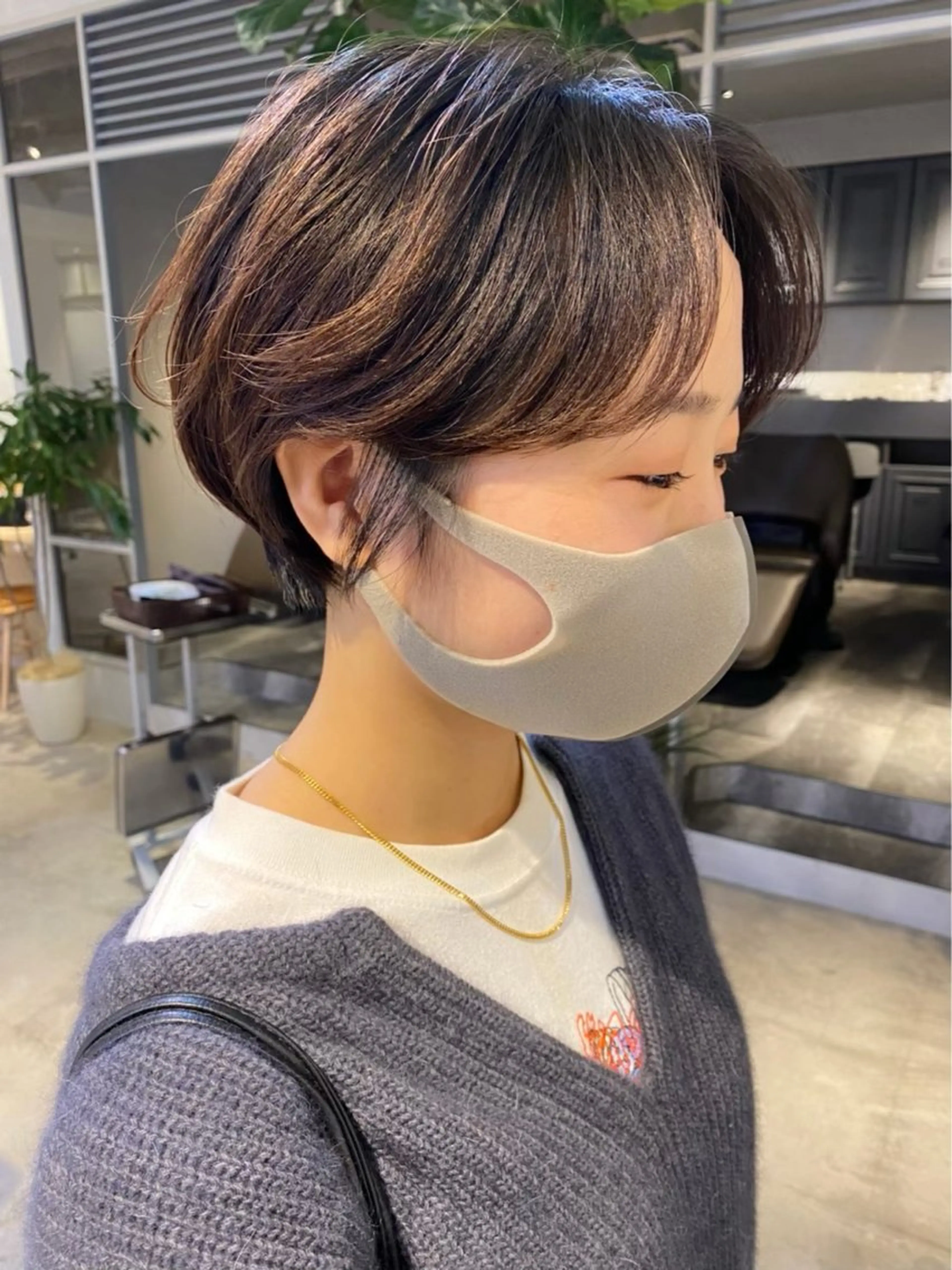 ショート ハンサムショート ショートヘア タグチ アスカのヘアスタイル