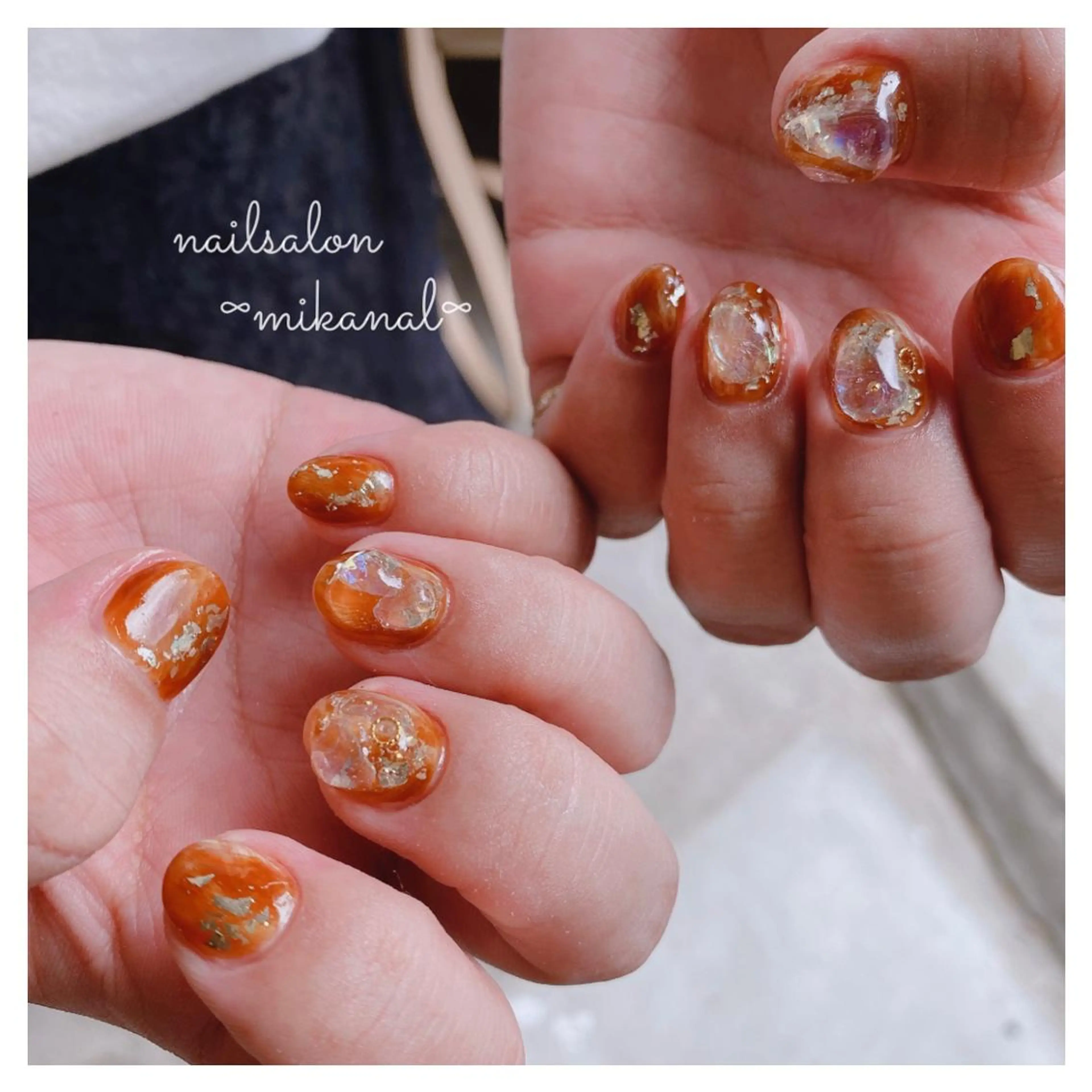 ネイル ハンドネイル nailsalon ∞ ﾐｶﾅﾙ ∞のネイルデザイン