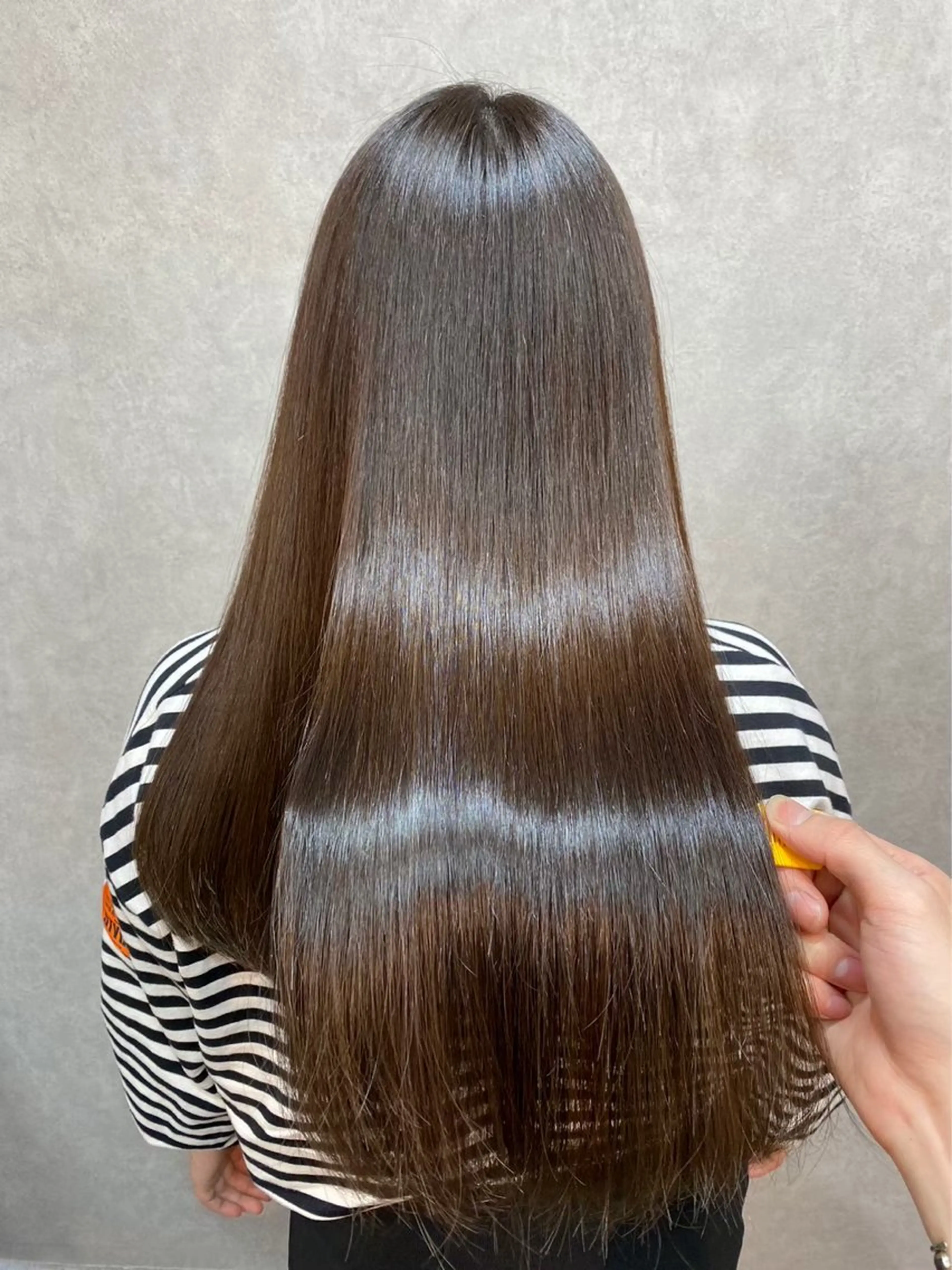 ロング 髪質改善 韓国風ヘア レイヤーカット トリートメント カット トリートメント ar clip表参道所属・髪質改善/透明感カラ ーKYOSUKE⛓️のヘアスタイル