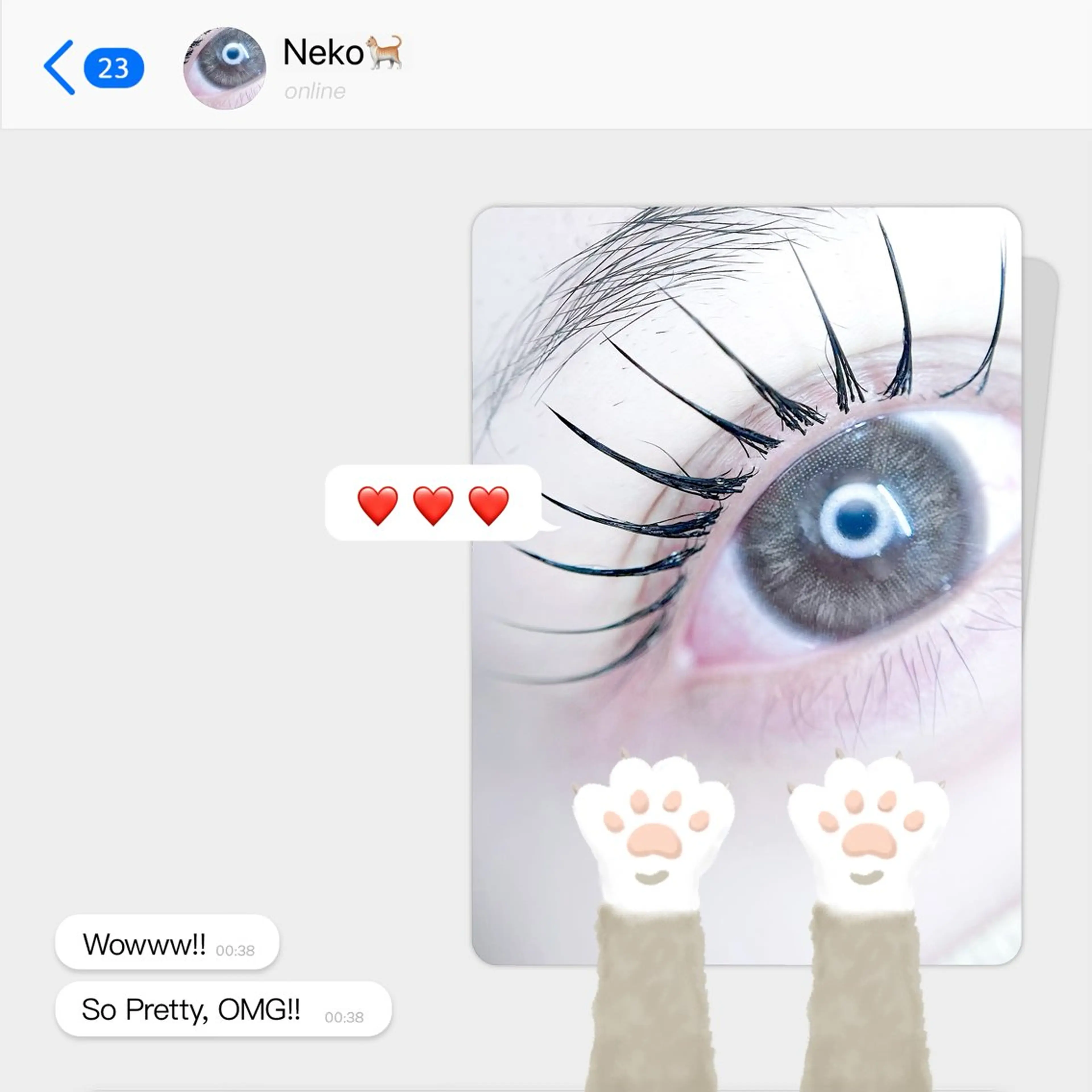マツエク・マツパ マツエク 🎀eyelist. mizuki🐈‍⬛の眉毛・アイブロウイメージ