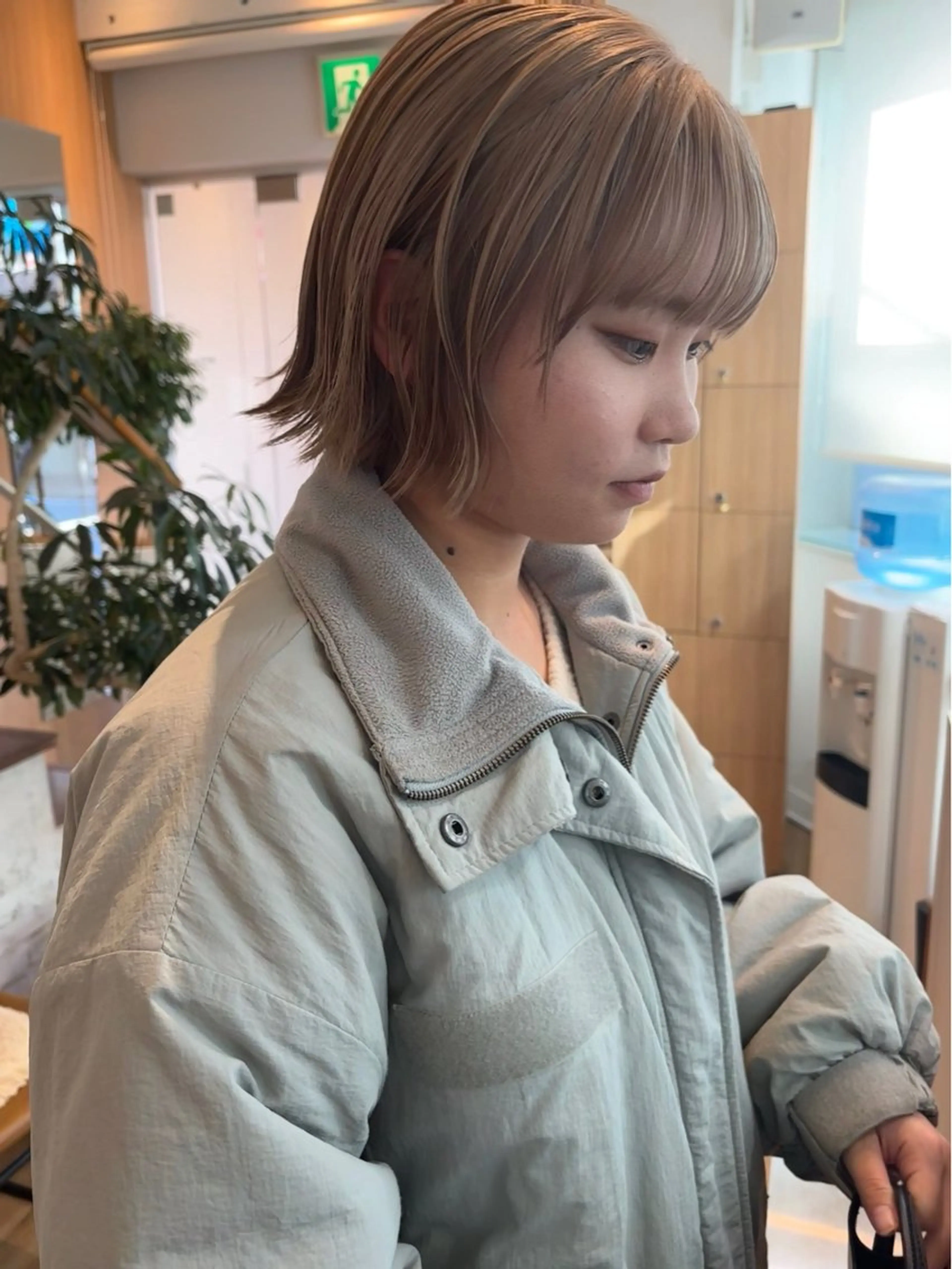 ショート カラー 池田理紗/ bob/メンズカットのヘアスタイル