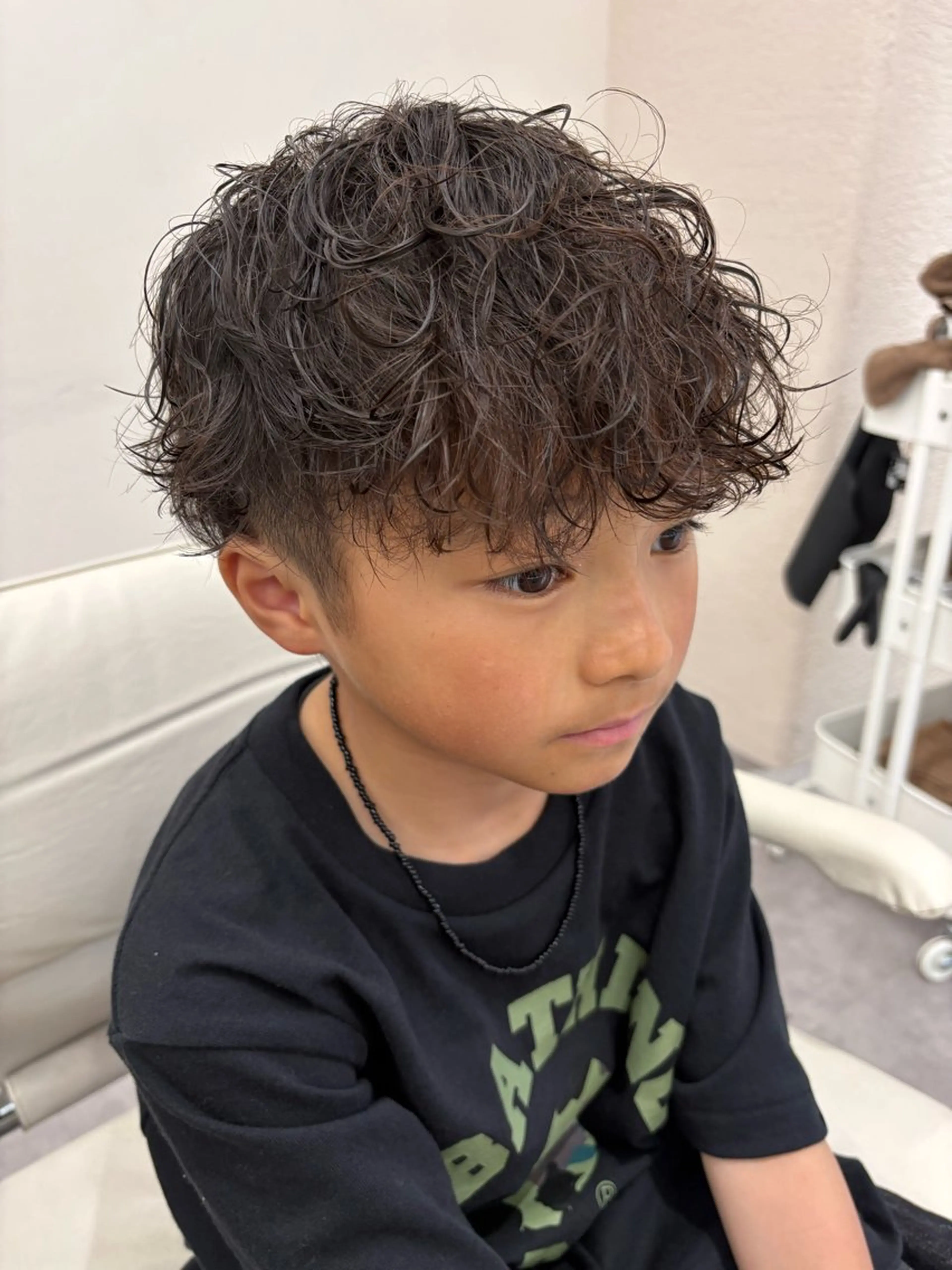 パーマ メンズ キッズ カット パーマ メンズパーマ特化🔥 ツイスパ/シャドウのヘアスタイル