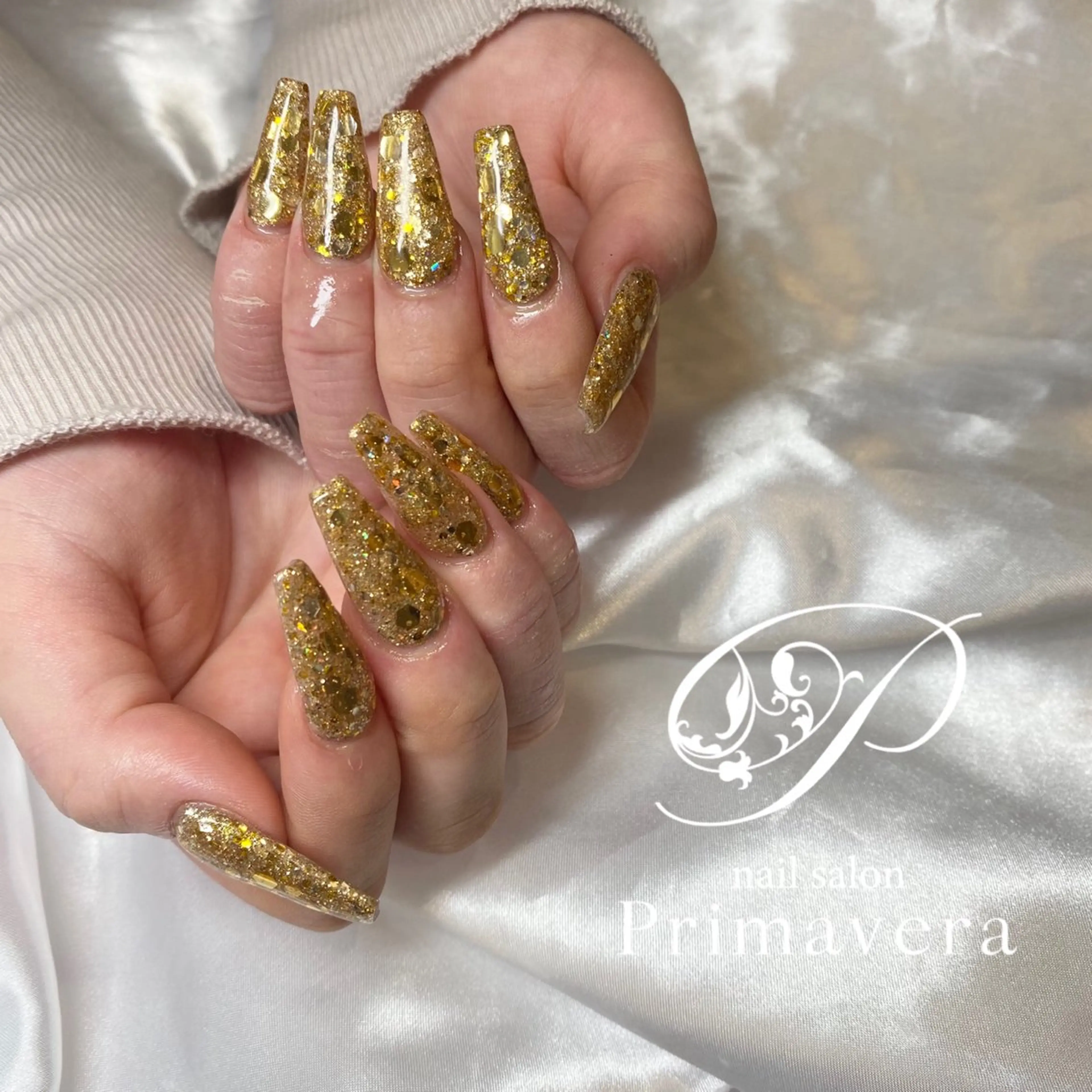 ネイル ハンドネイル Primavera 新横浜🤍美フォルムのネイルデザイン