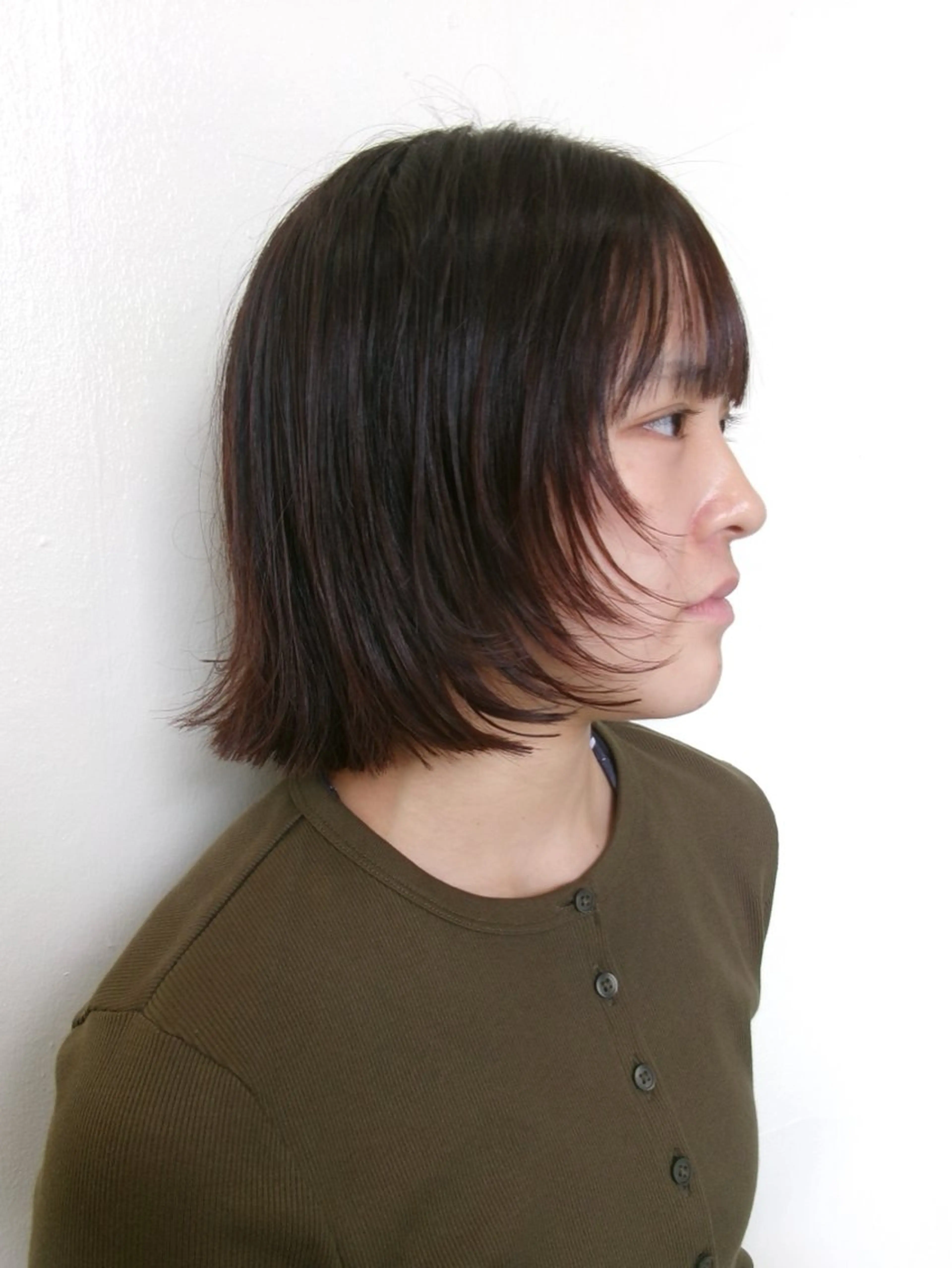 ショート カット ヘアカラー トリートメント レイヤー/ボブ/ 透明感カラー/ニワのヘアスタイル