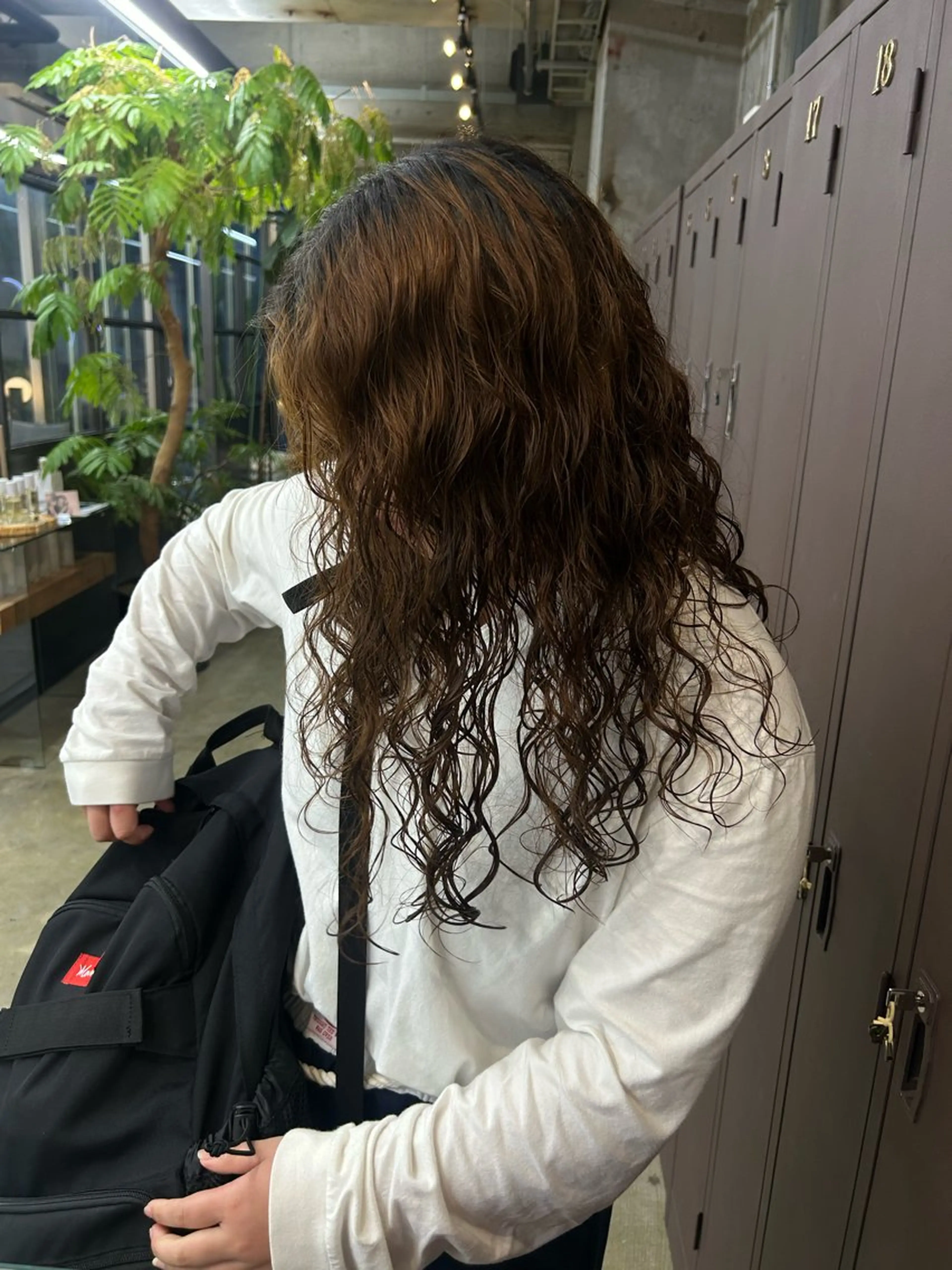 ロング カット パーマ 伊藤ほのか/パーマ /酸性ストレートのヘアスタイル