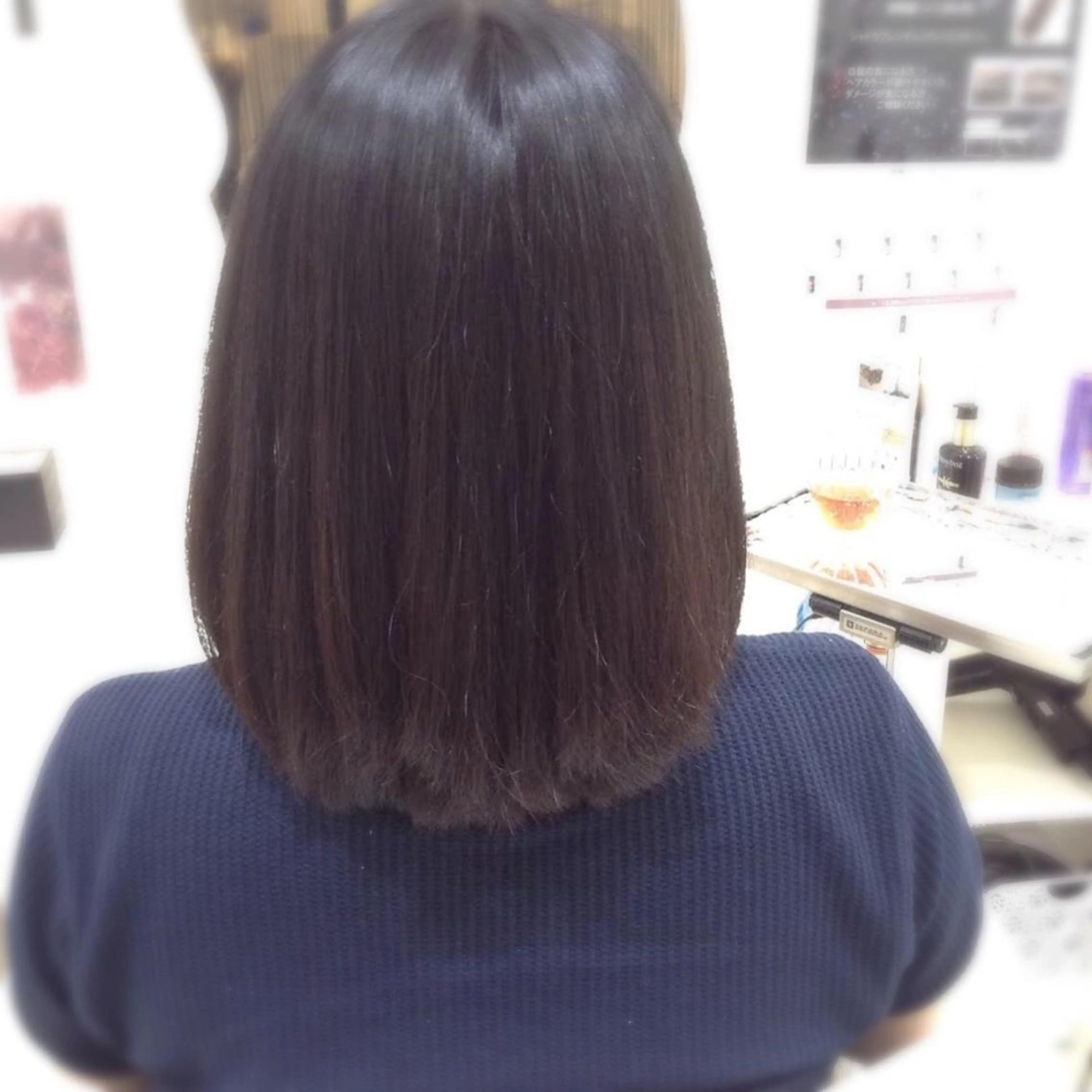 セミロング 上田 篤史のヘアスタイル