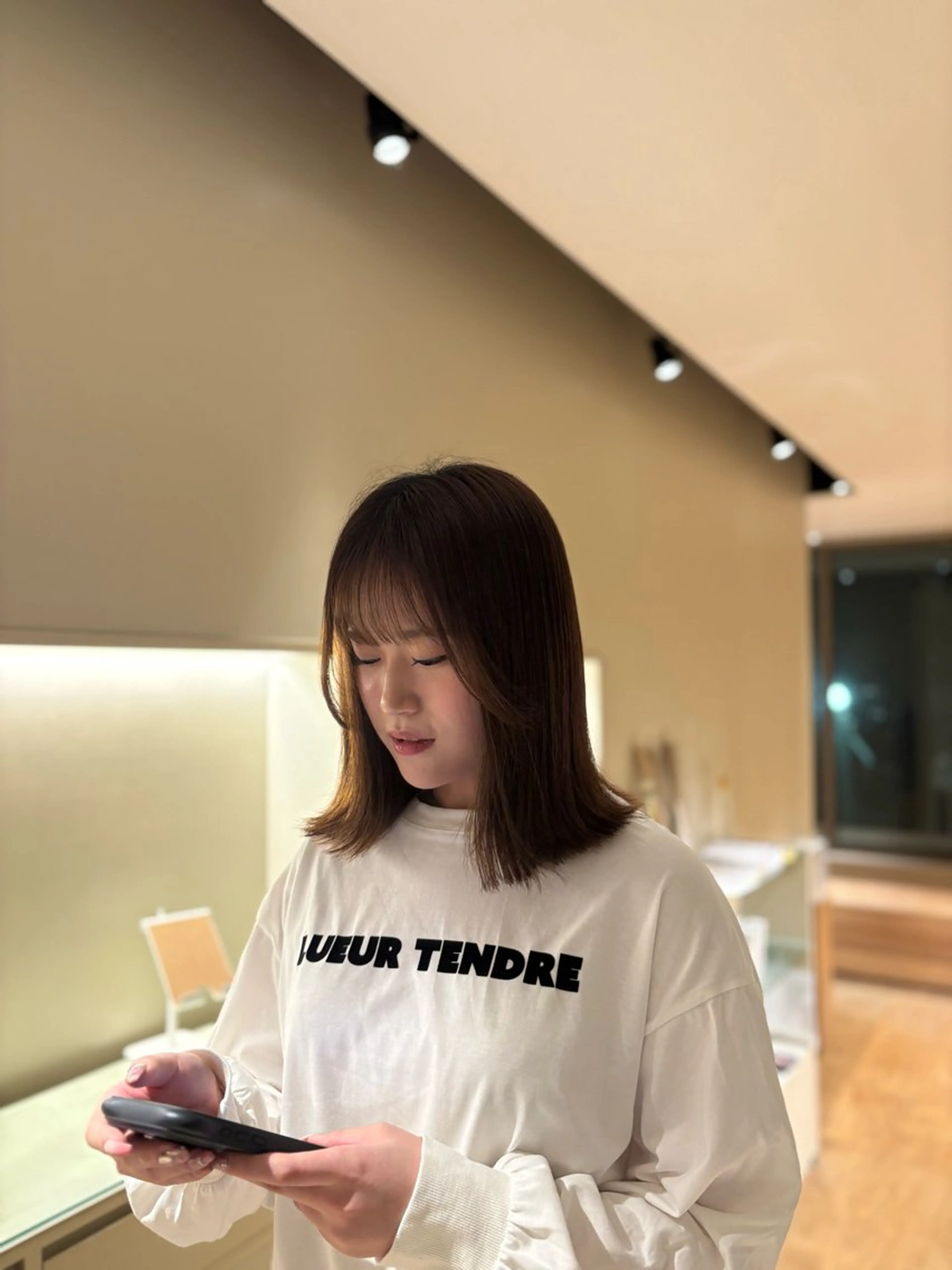 ショート ボブ 外ハネヘア 北尾 斗唯のヘアスタイル