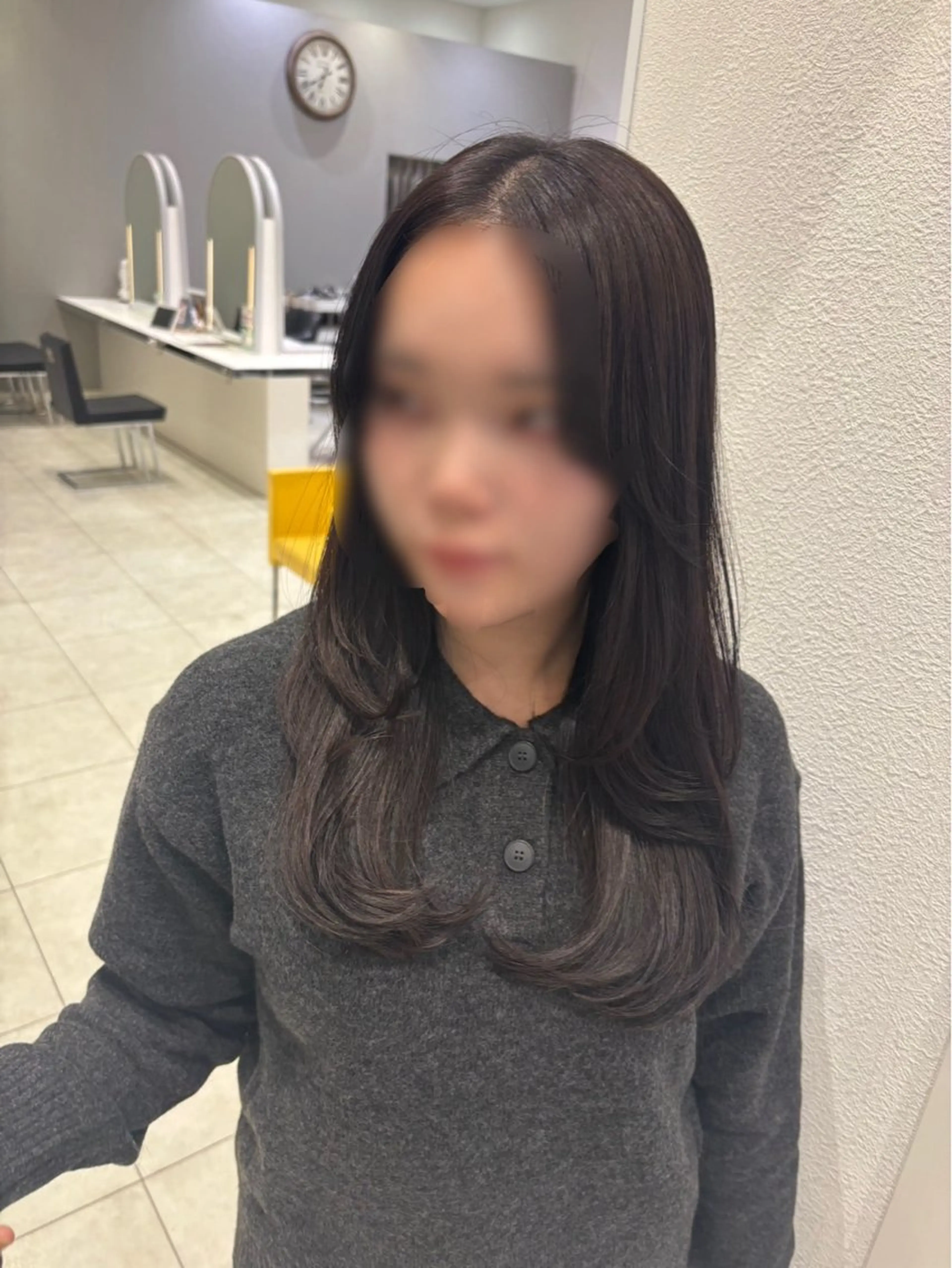 <レディース限定💖>レイヤーカットモデル✂︎      シャンプーブロー込みの写真