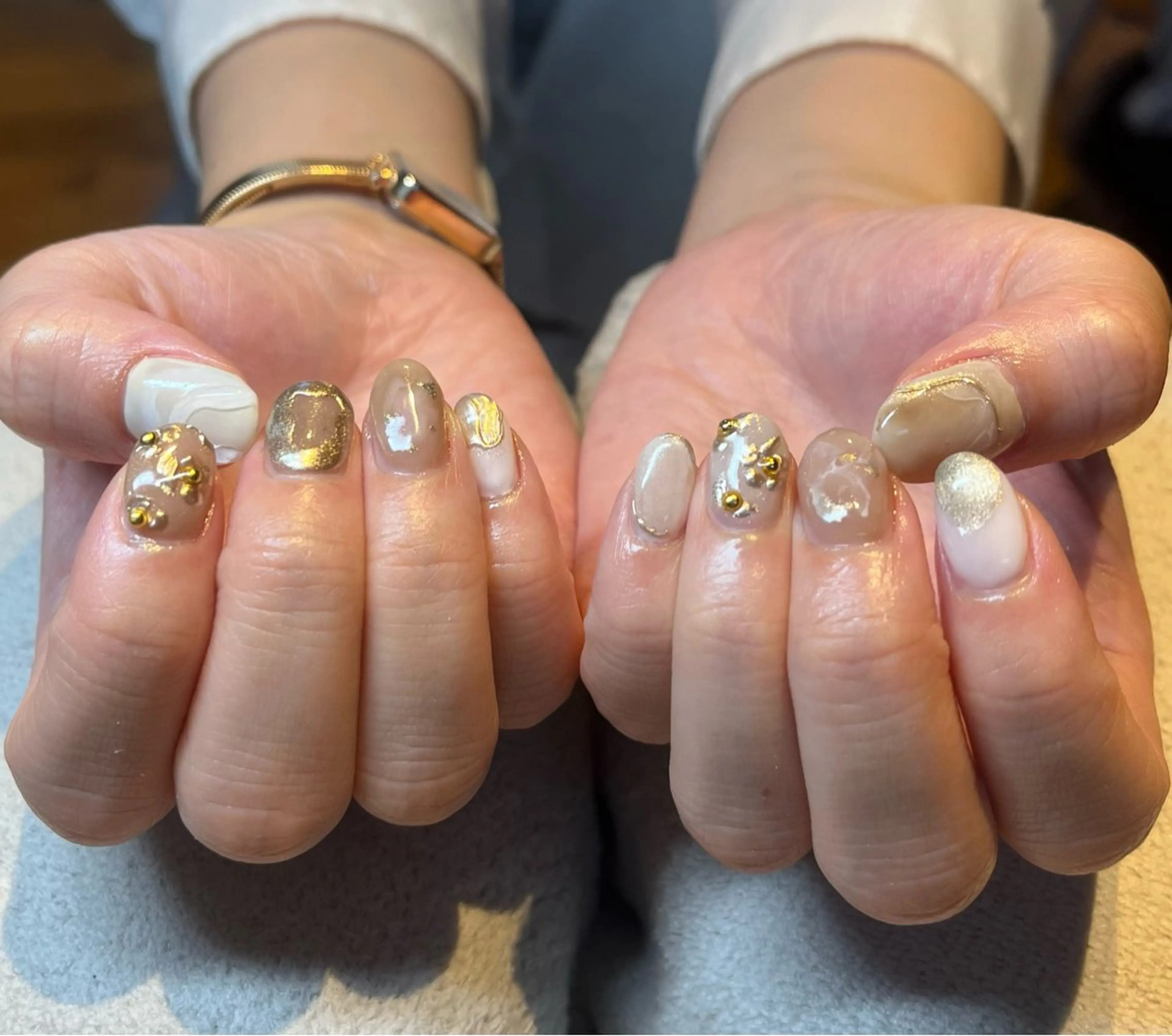 ネイル ハンドネイル ouchi. de.nailのネイルデザイン