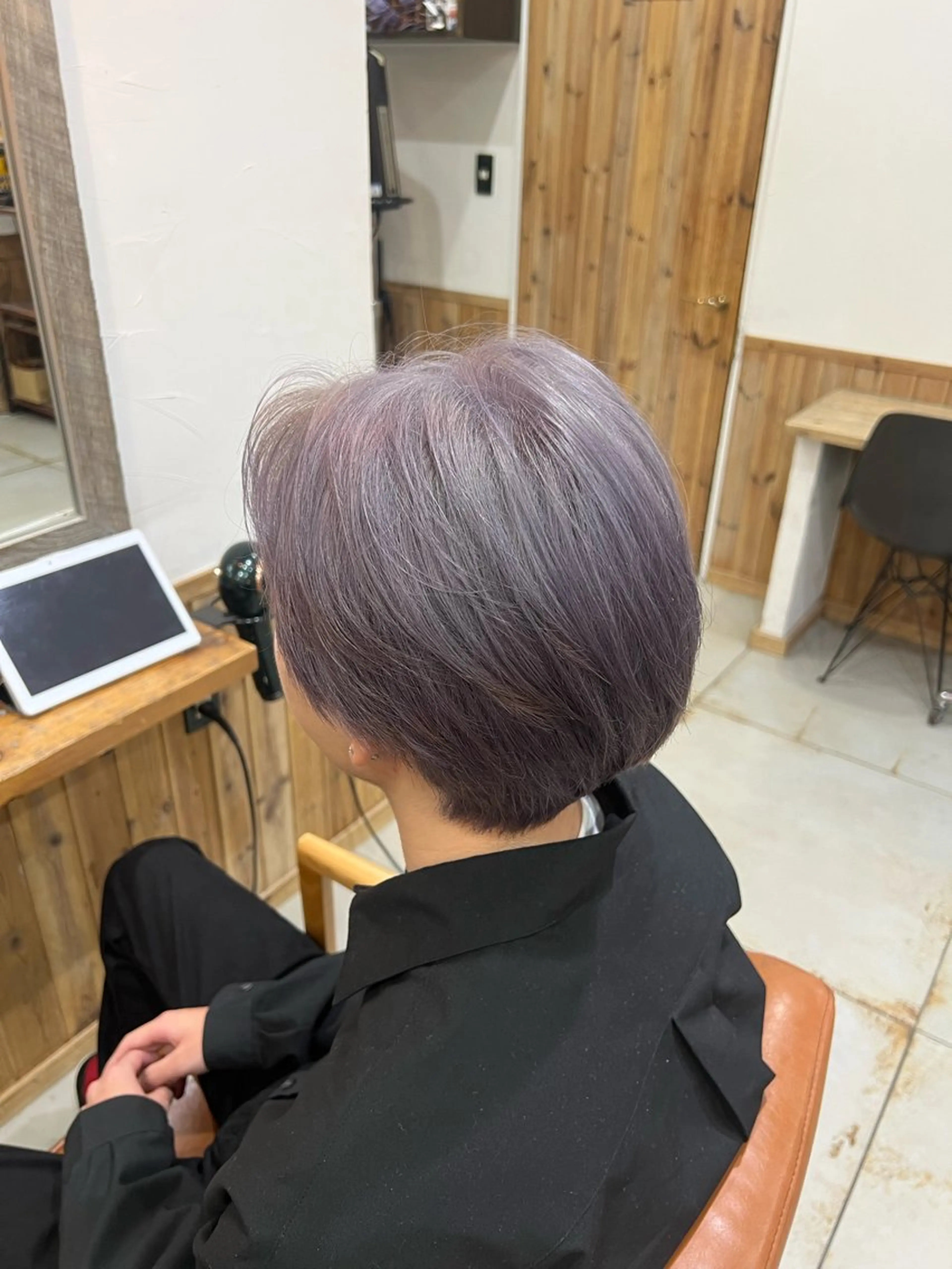 ショート カラー 🌈ダブルカラー🌈 💚みやのしんじ💚のヘアスタイル