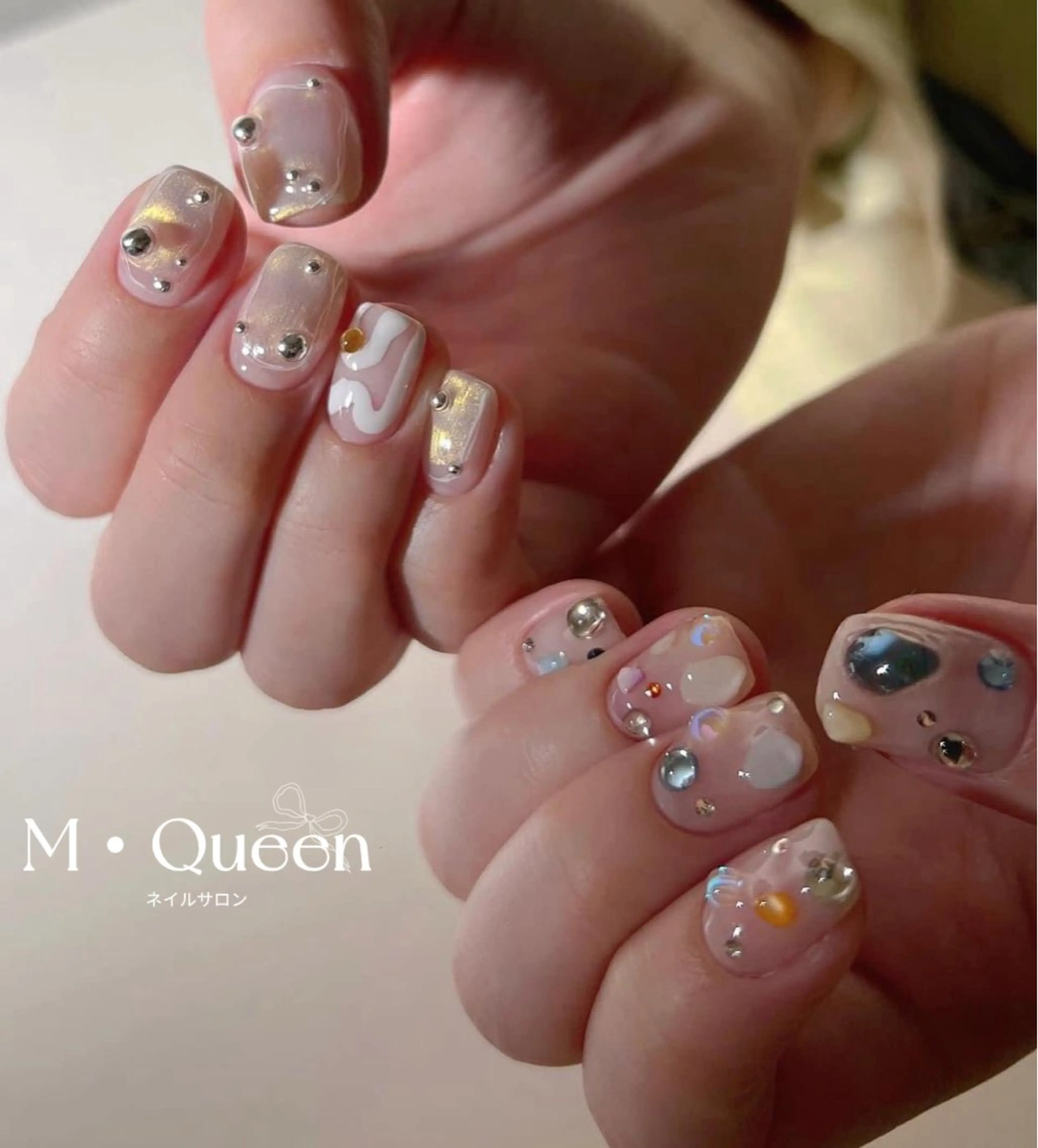 ネイル MQueen ネイルサロンマルのネイルデザイン