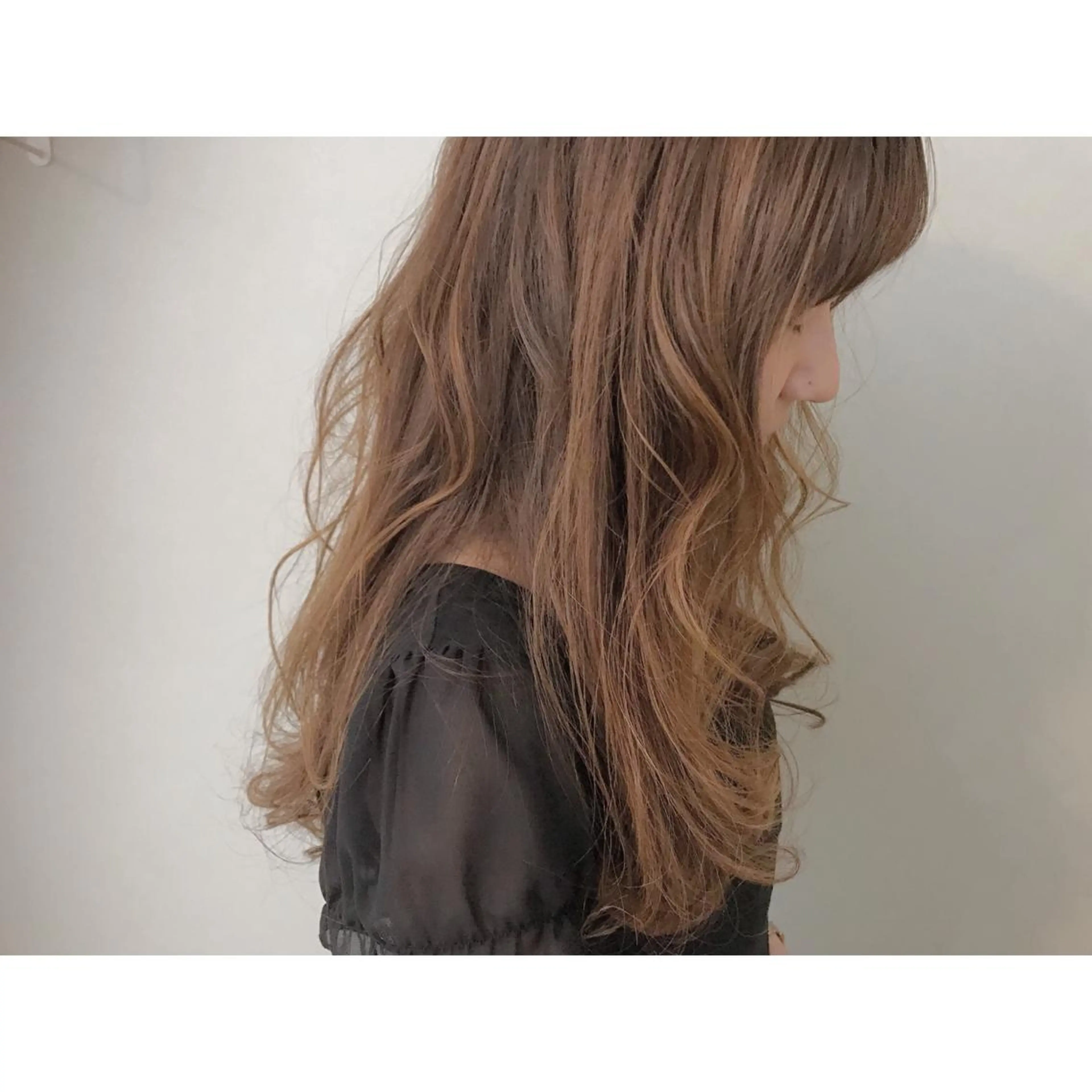 ロング カラー カット ヘアカラー トリートメント rebon＊ natsukiのネイルデザイン