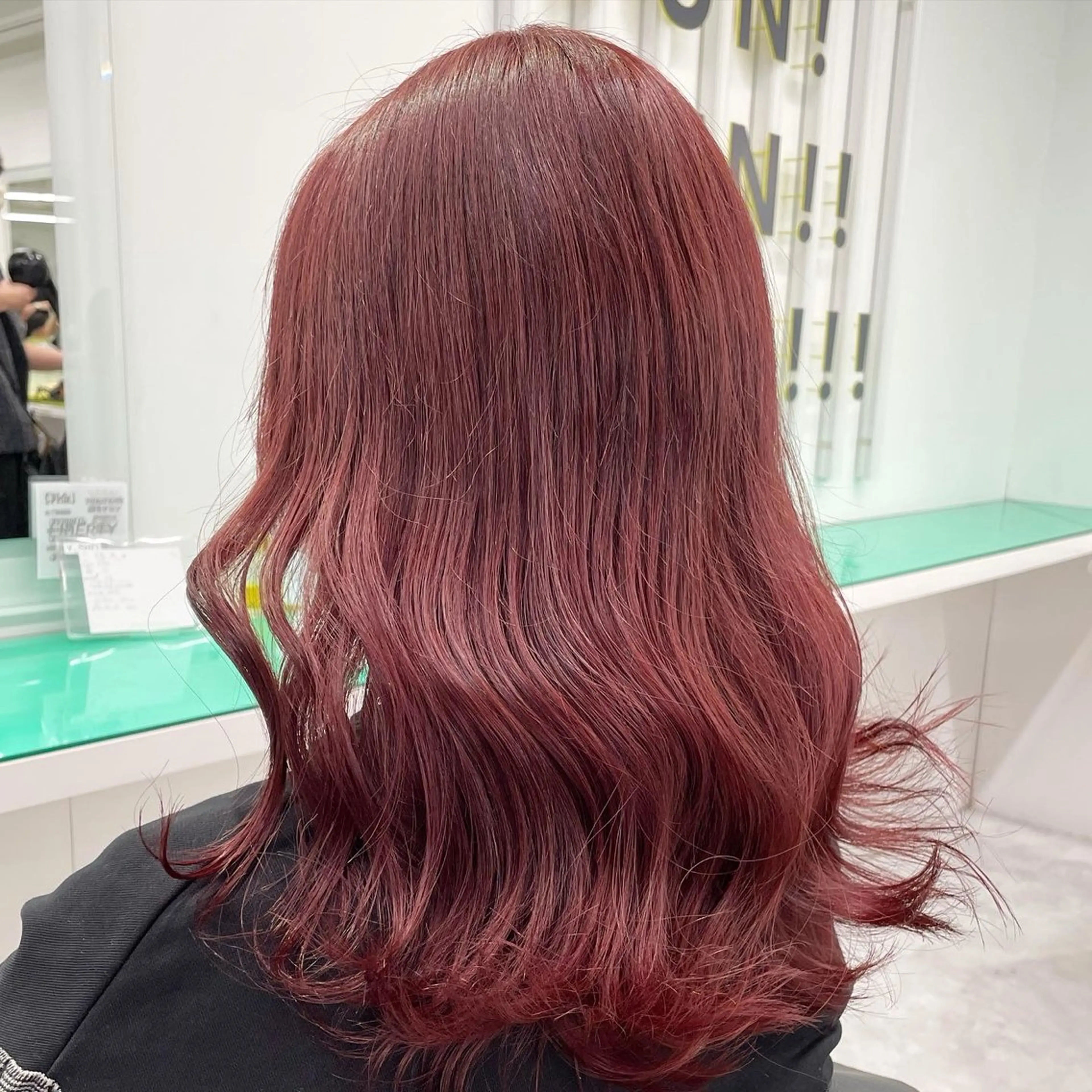 ロング カラー ヘアアレンジ えびけん/色落ちまで 可愛い♥️のヘアスタイル