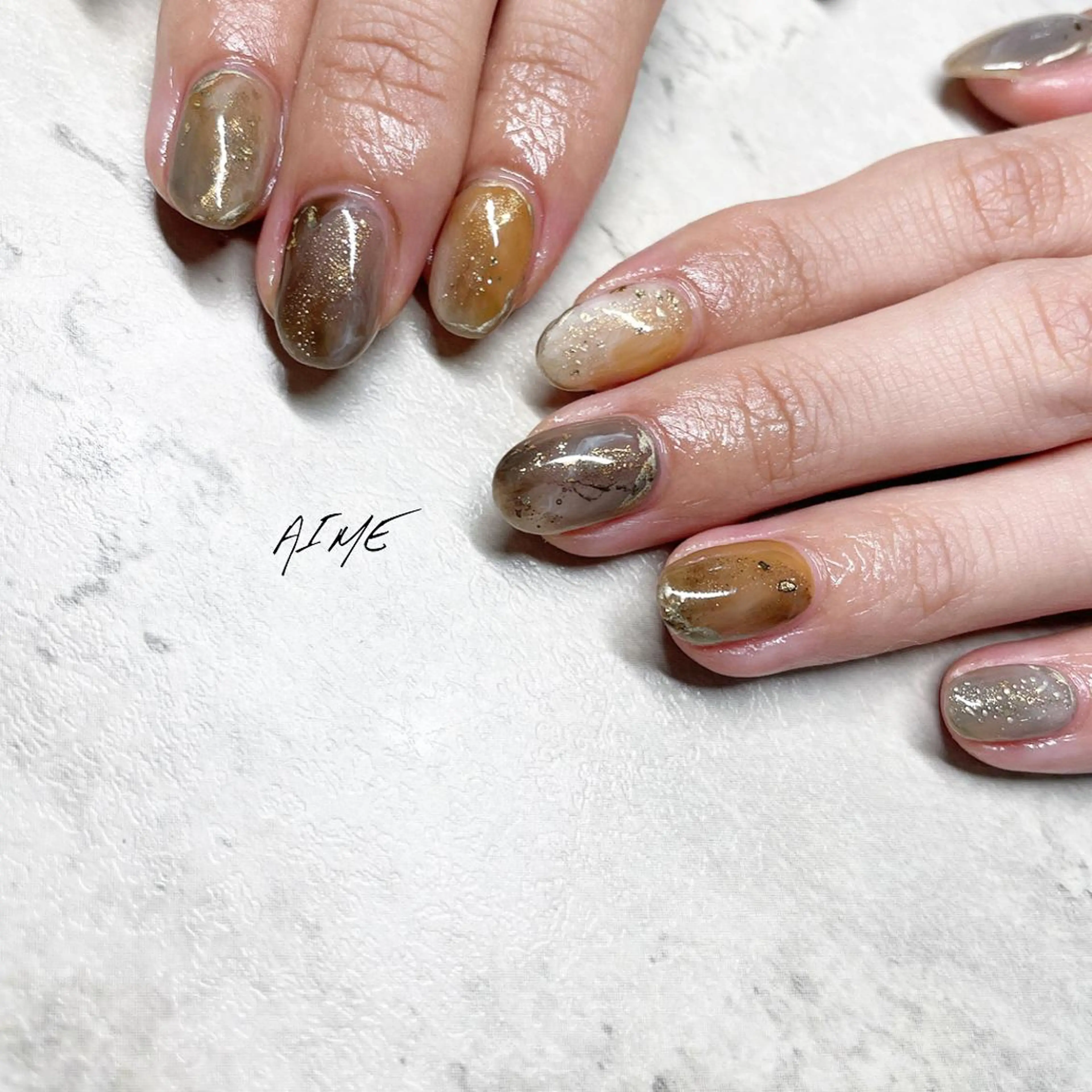 ネイル ハンドネイル AIME （momo）のネイルデザイン