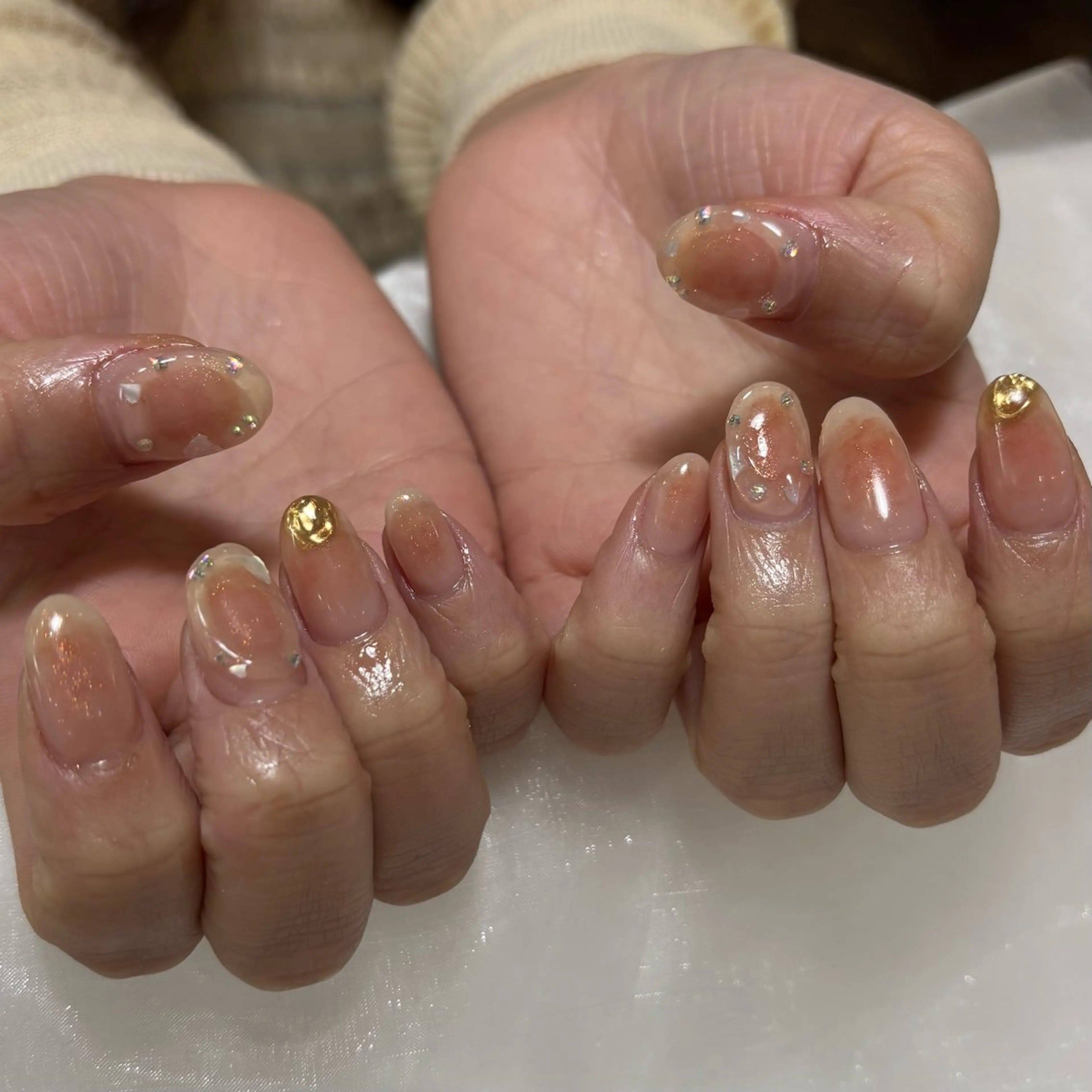 ネイル 藤原 舞衣のネイルデザイン