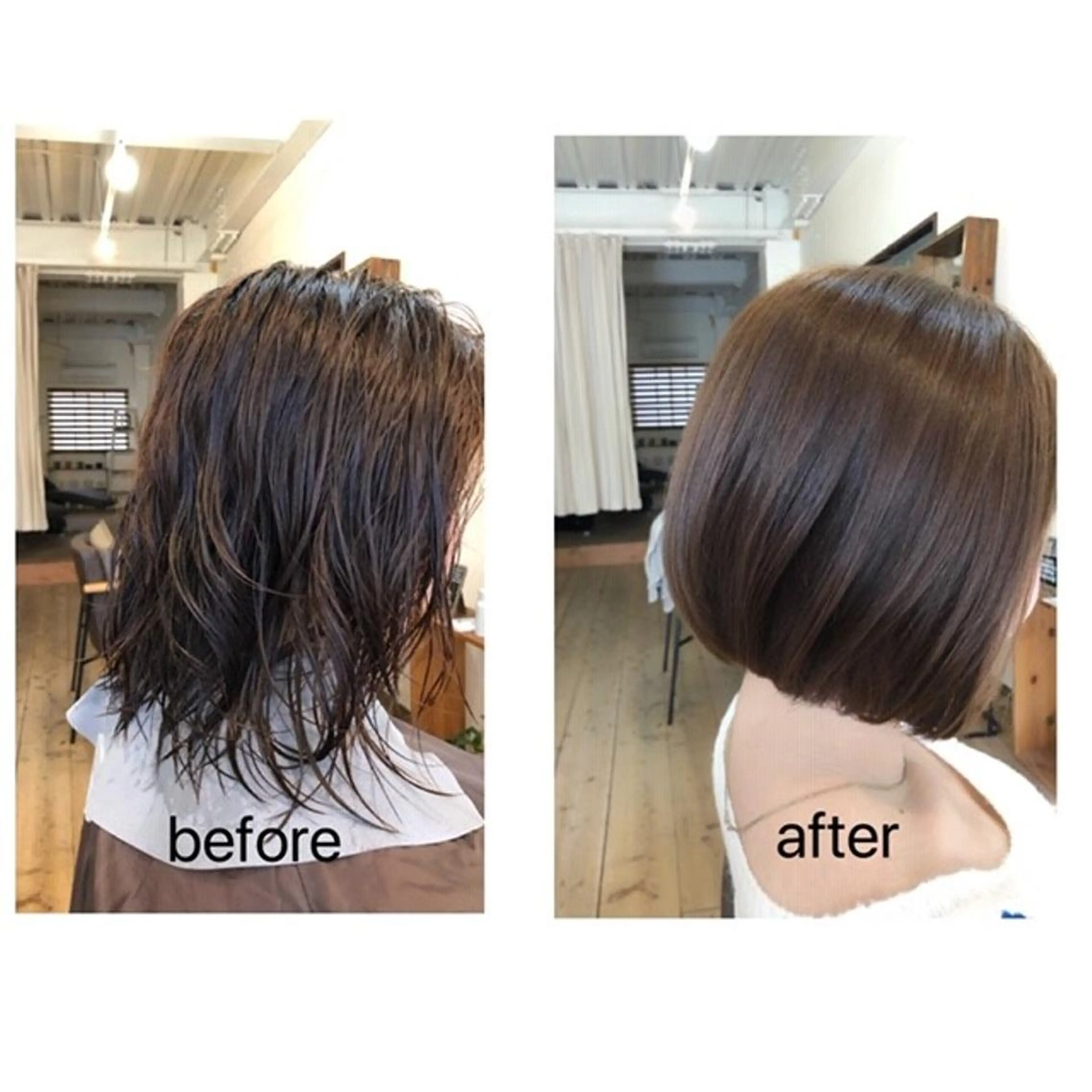 ミディアム トリートメント nest  のヘアスタイル