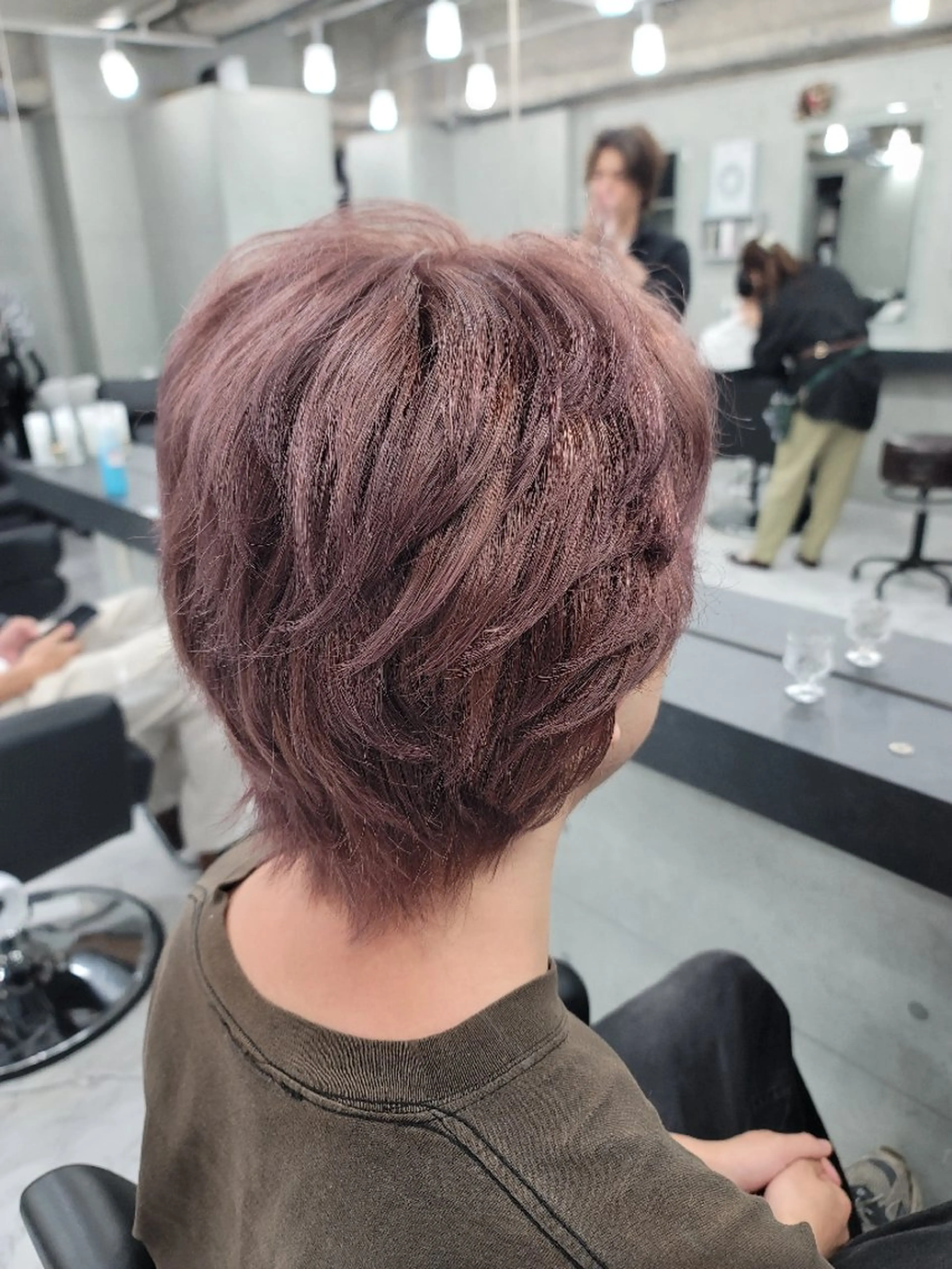 ショート カラー Endearing所属・❇️安達 優心❇️ レイヤー/艶髪特化のヘアスタイル