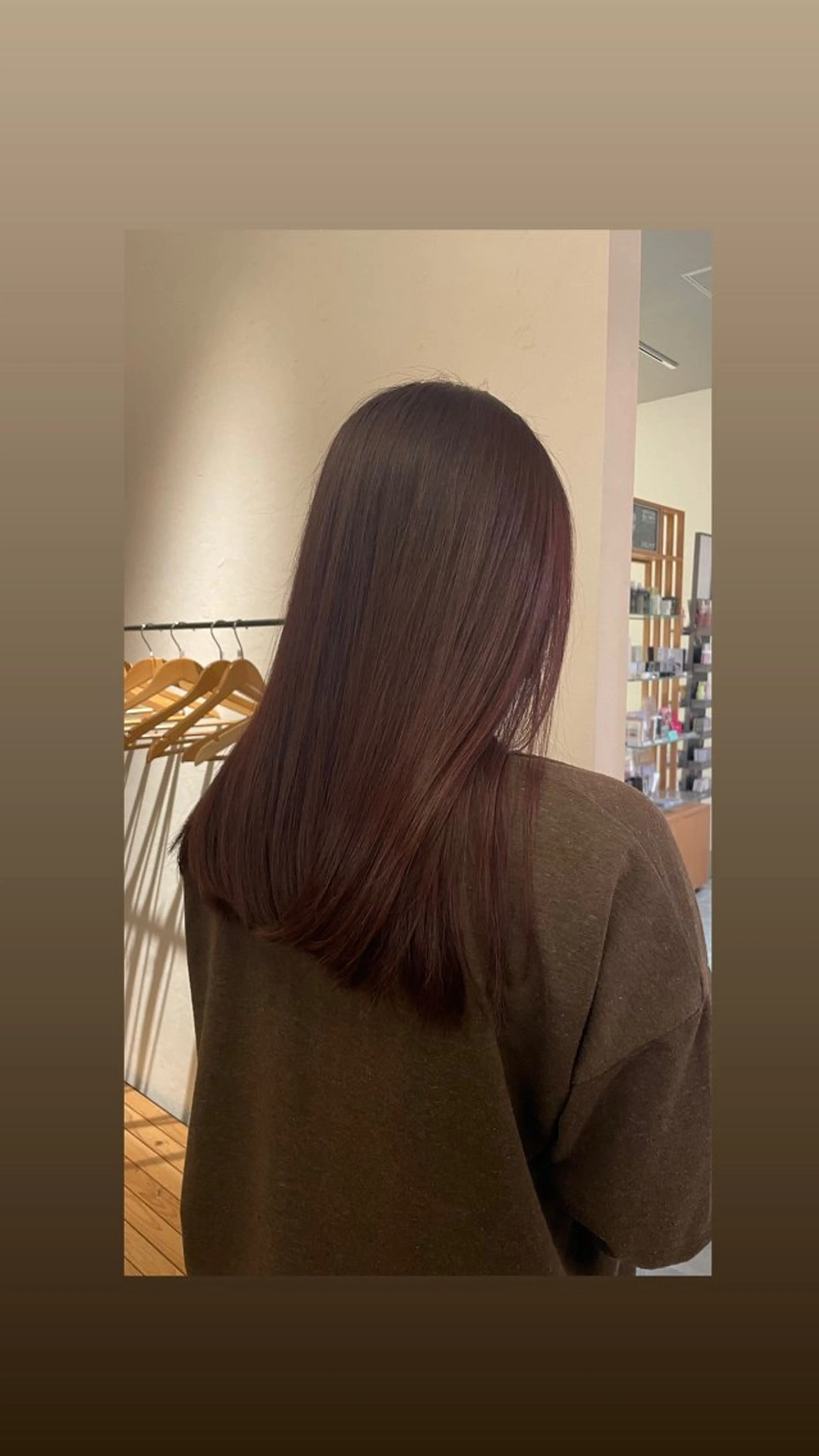 カット+透明感カラー🌿の写真