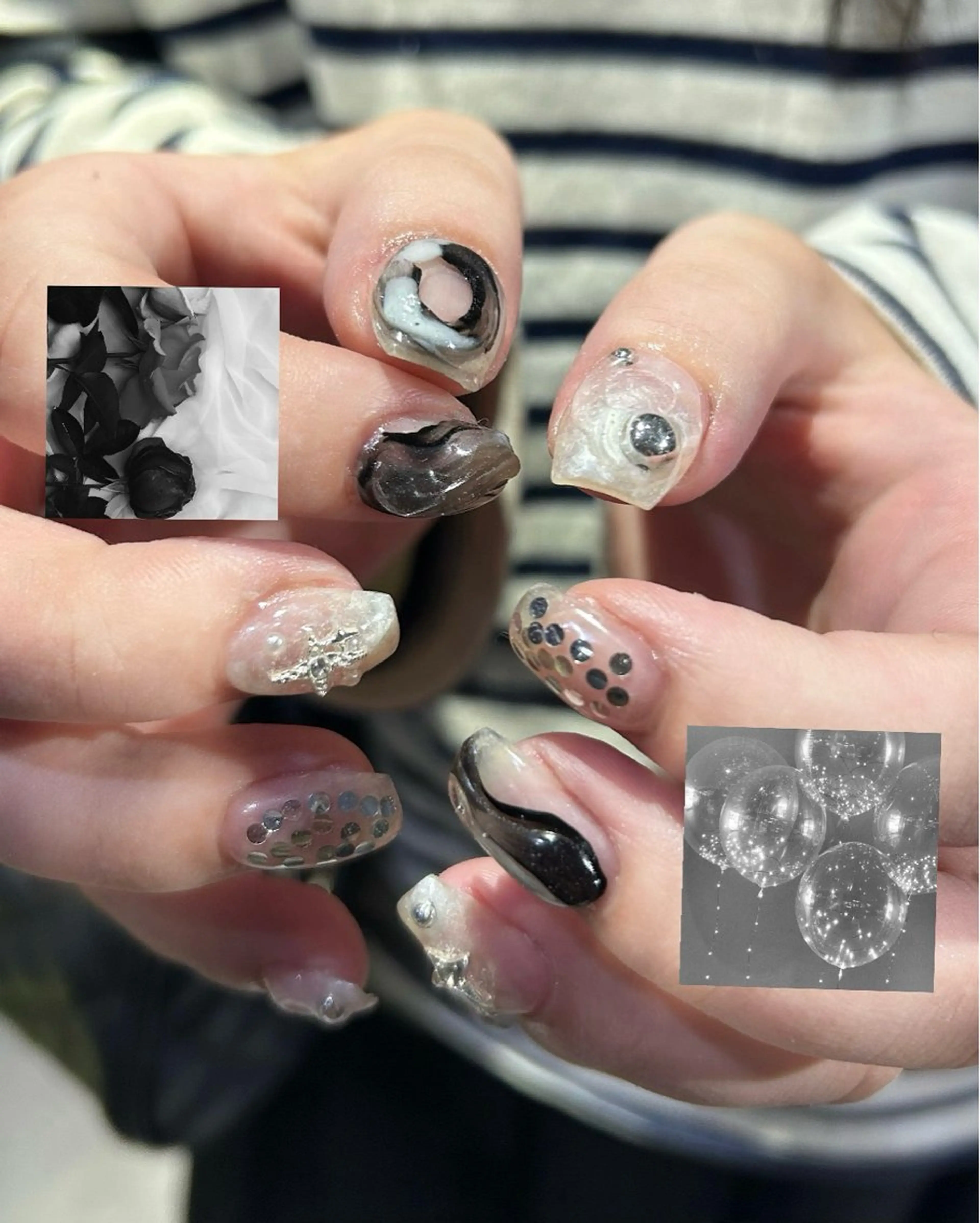 ネイル ハンドネイル フットネイル ASA nail / アート☀︎ニュアンスのネイルデザイン