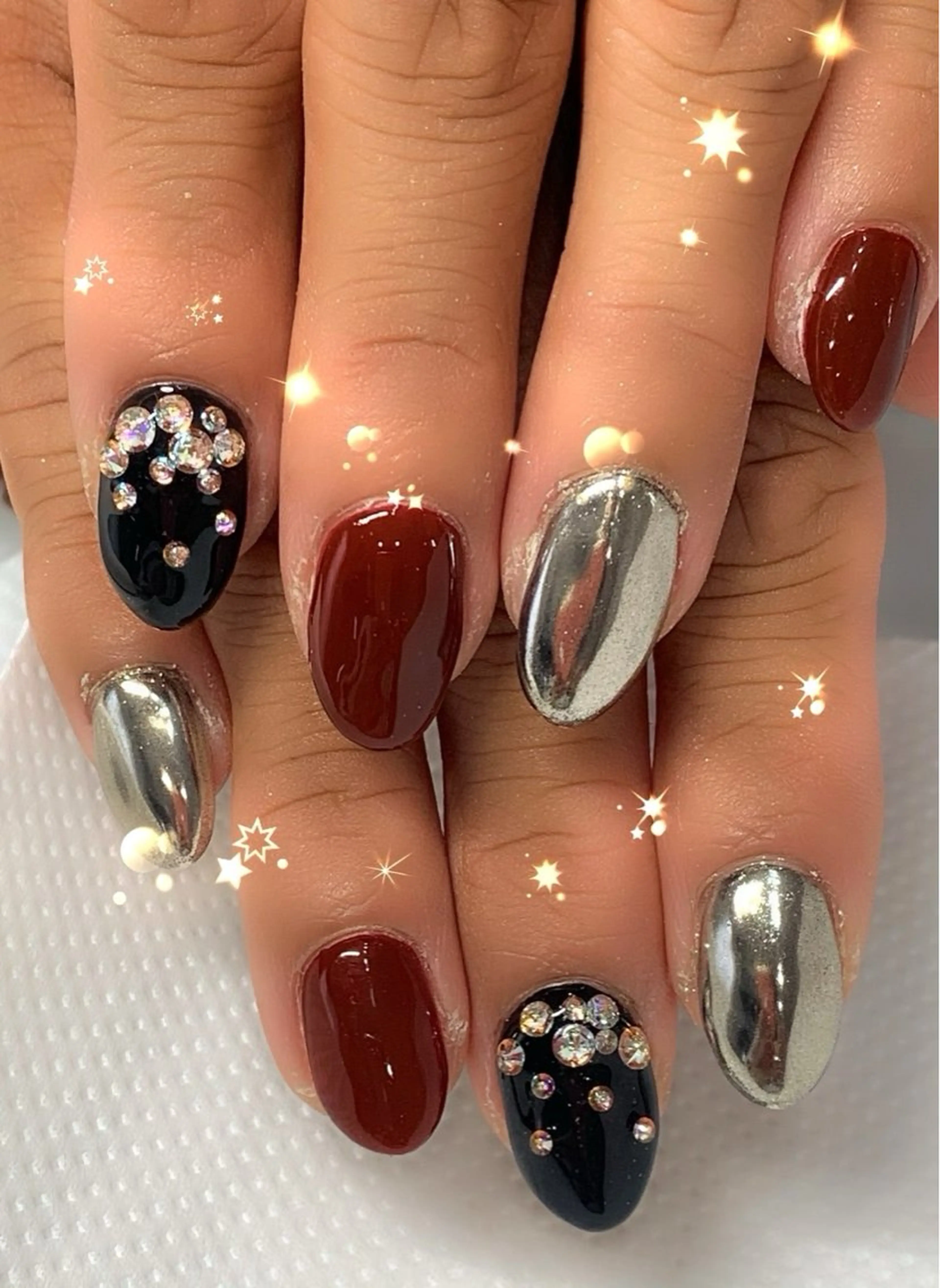 ネイル ハンドネイル GLITTER NAILS所属・glitter na ils AYAのネイルデザイン