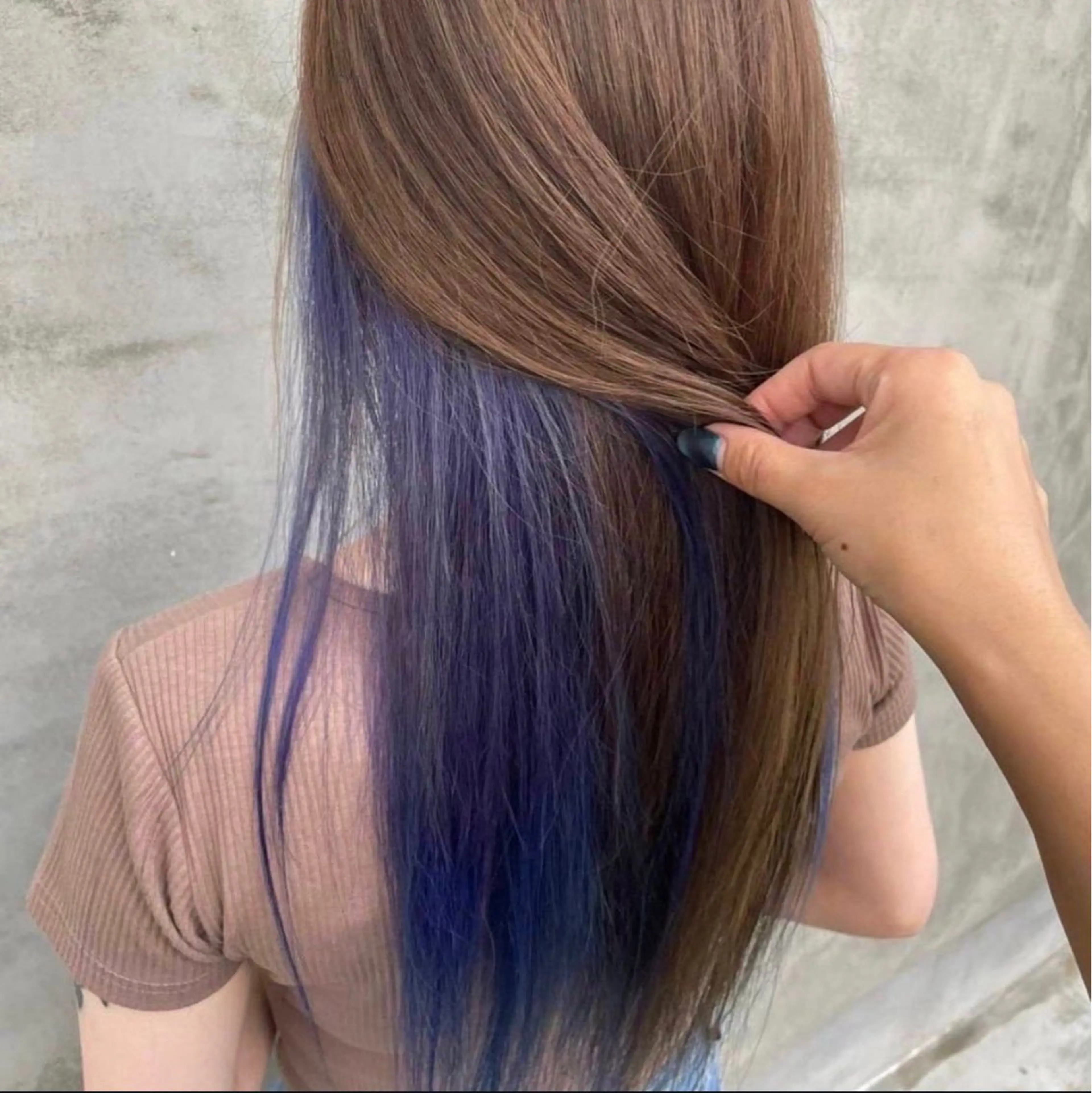 カラー カット ヘアカラー 勝山 碧のヘアスタイル