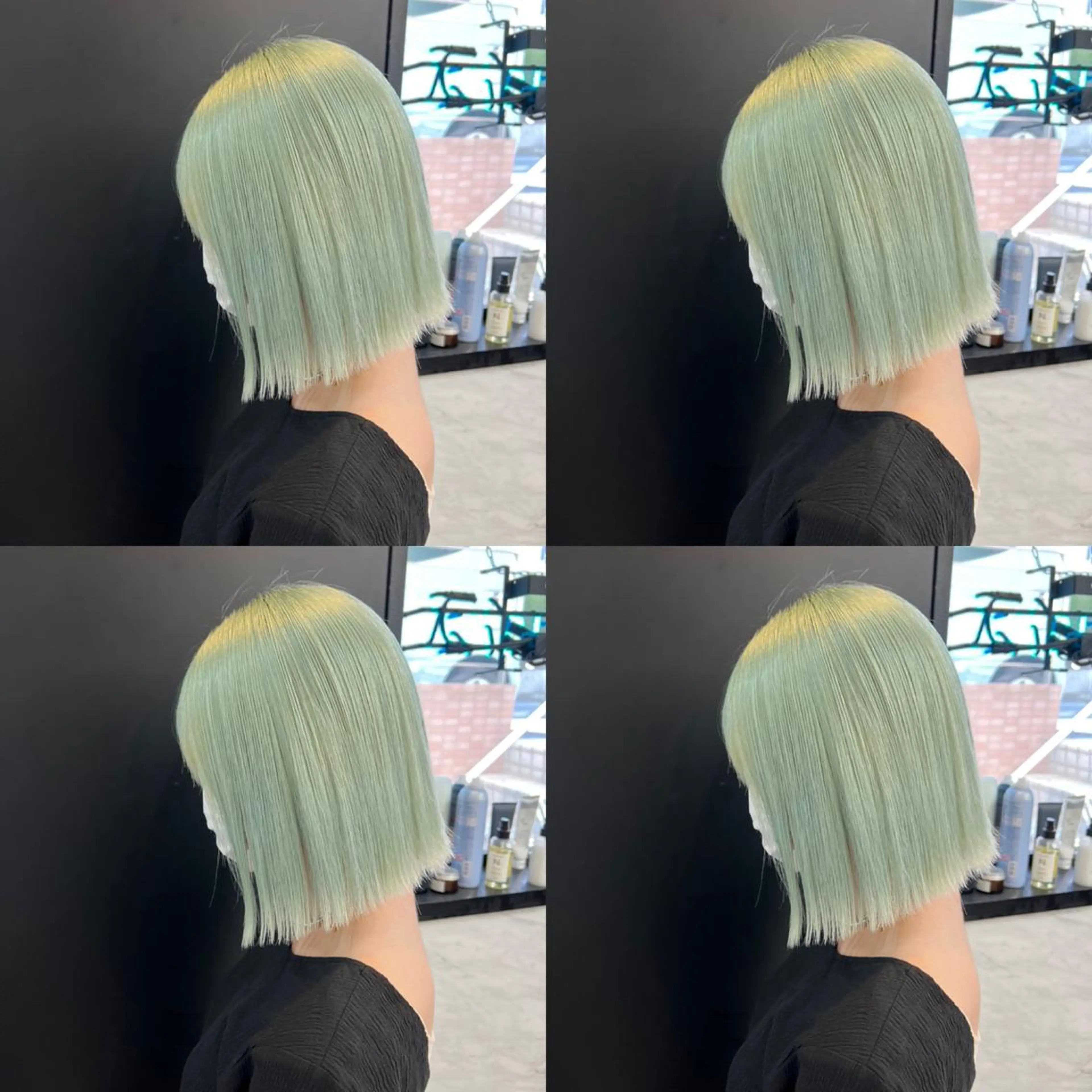 💫【ブリーチメニュー】💫カット➕全体ブリーチ➕艶カラー➕オージュア4トリートメントの写真