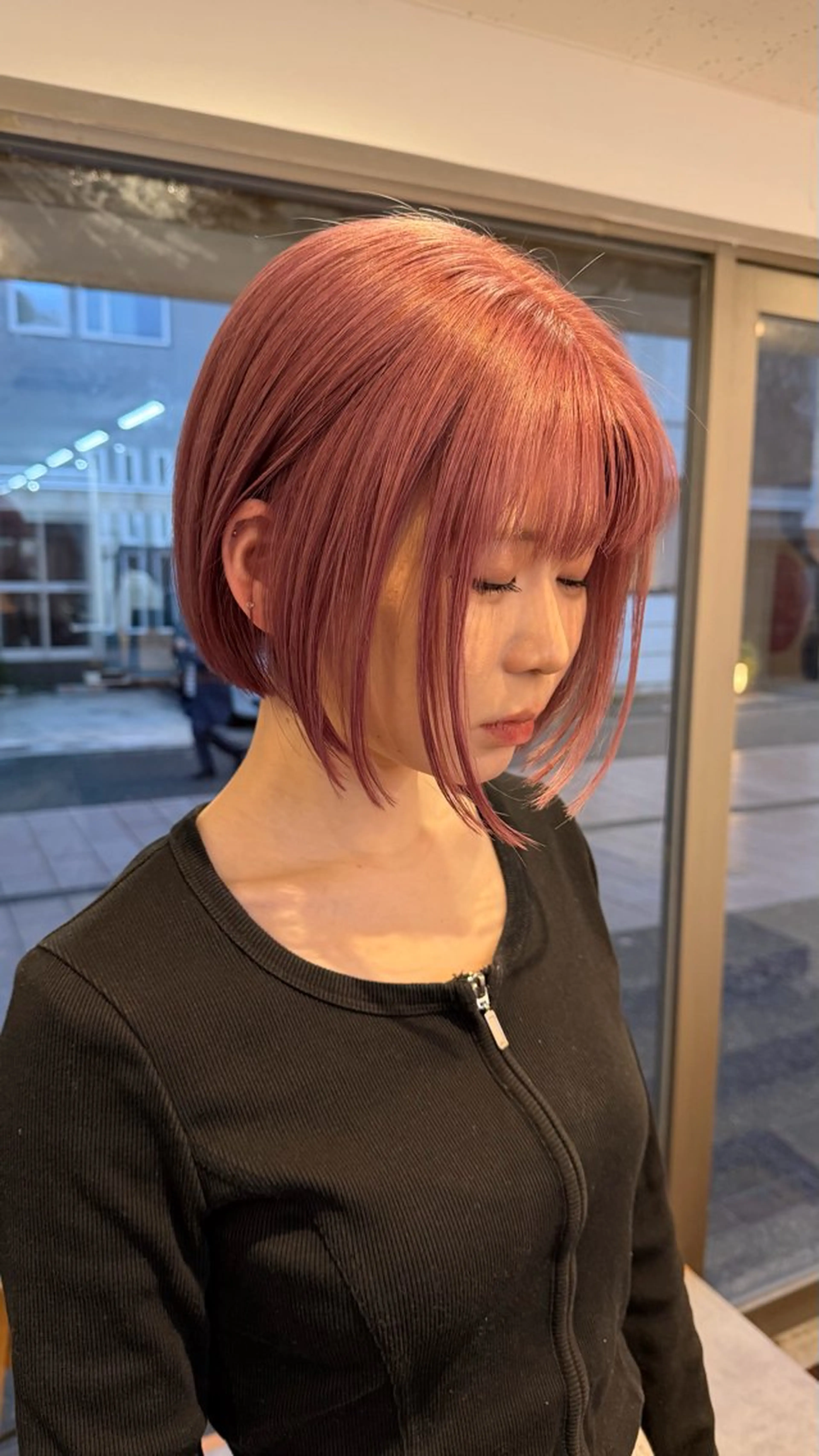 ショート ヘアカラー 🌈トップデザイナー 金沢駅近nanamiのヘアスタイル