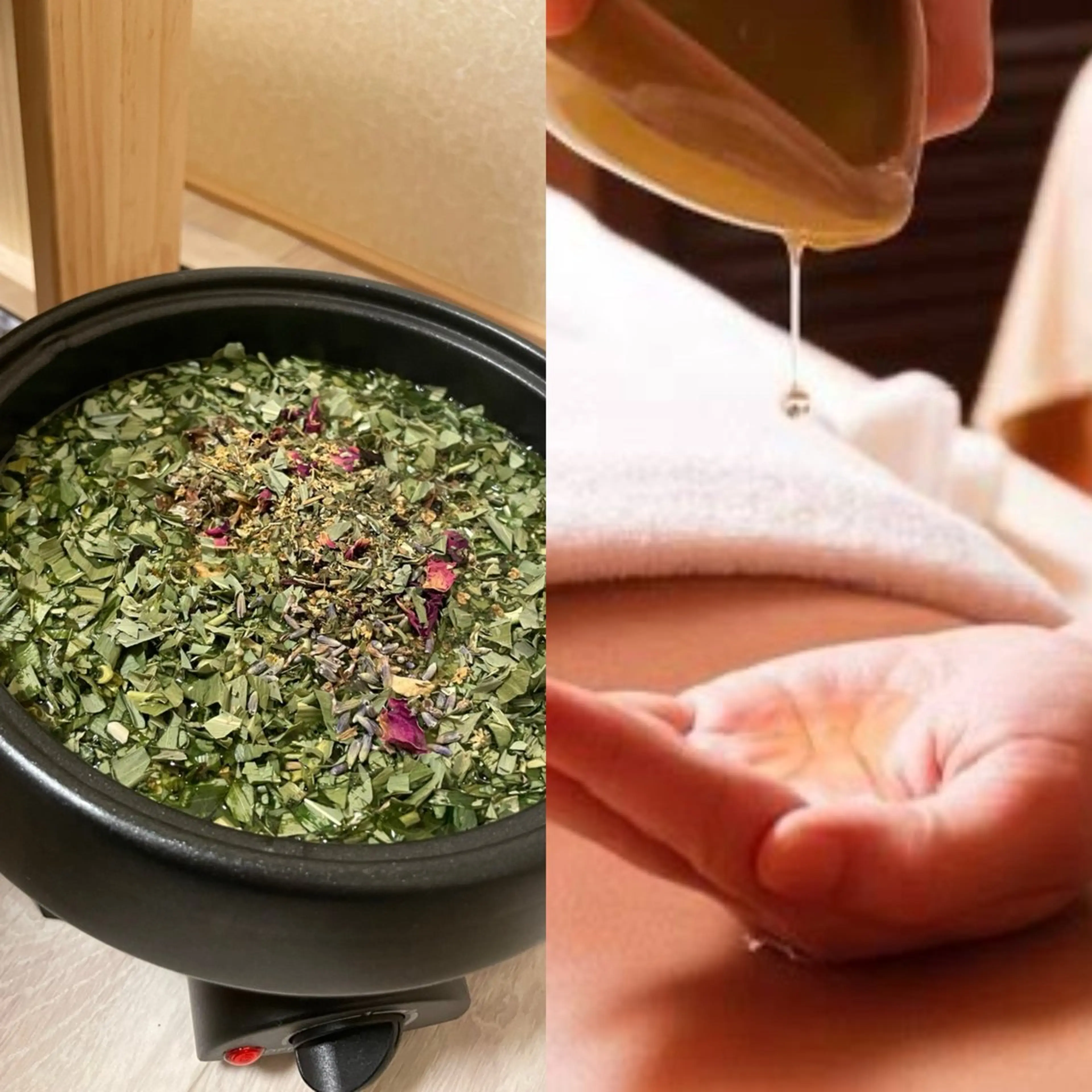 ご褒美コース⁑おかま直伝よもぎ蒸し®︎30分＋アロマオイルトリートメント90分の写真