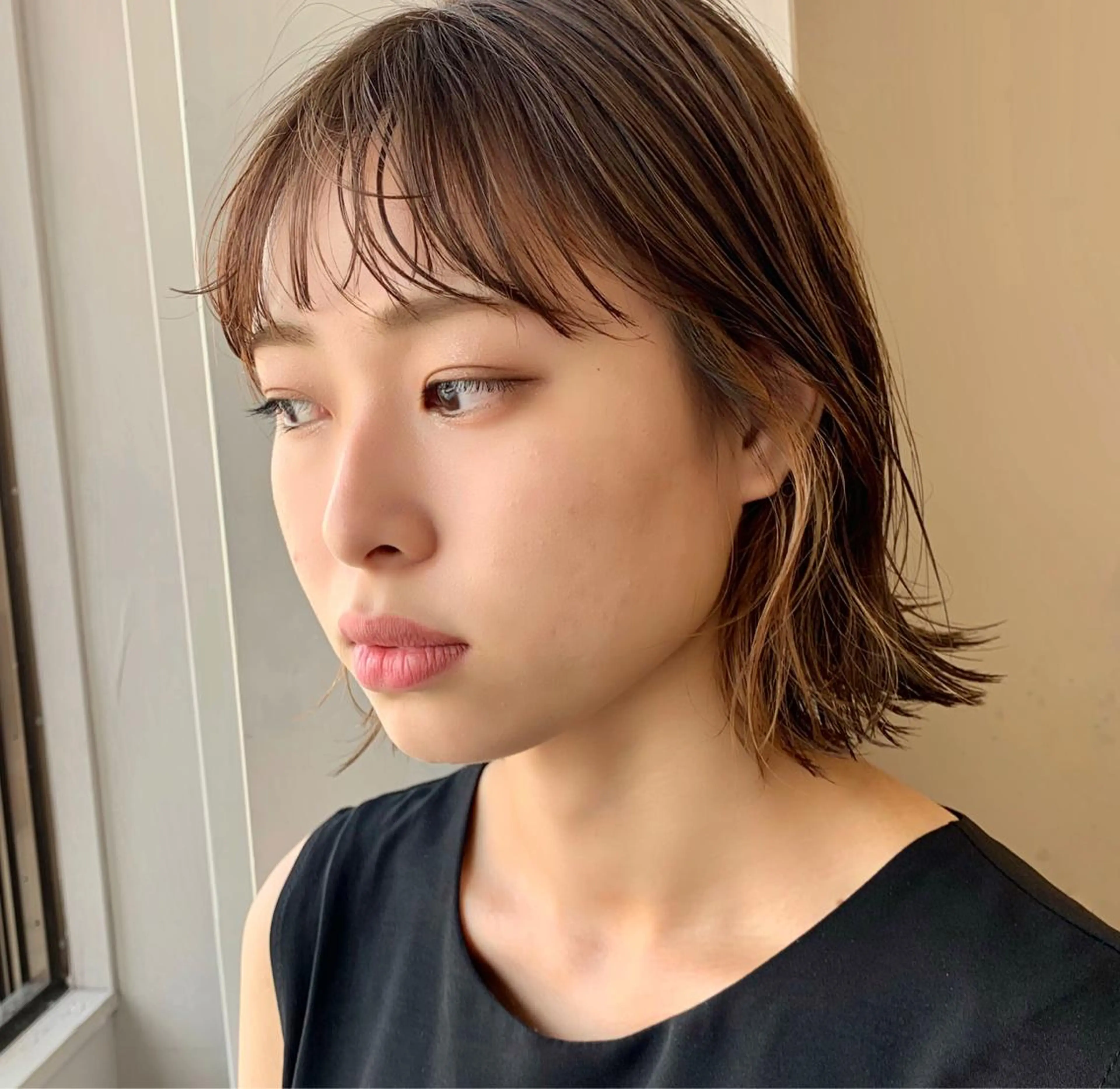 ショート カラー ショートボブ ボブ ショートヘア カット ヘアカラー トリートメント パーマ/レイヤー/ ボブ/豊浦翔太のヘアスタイル