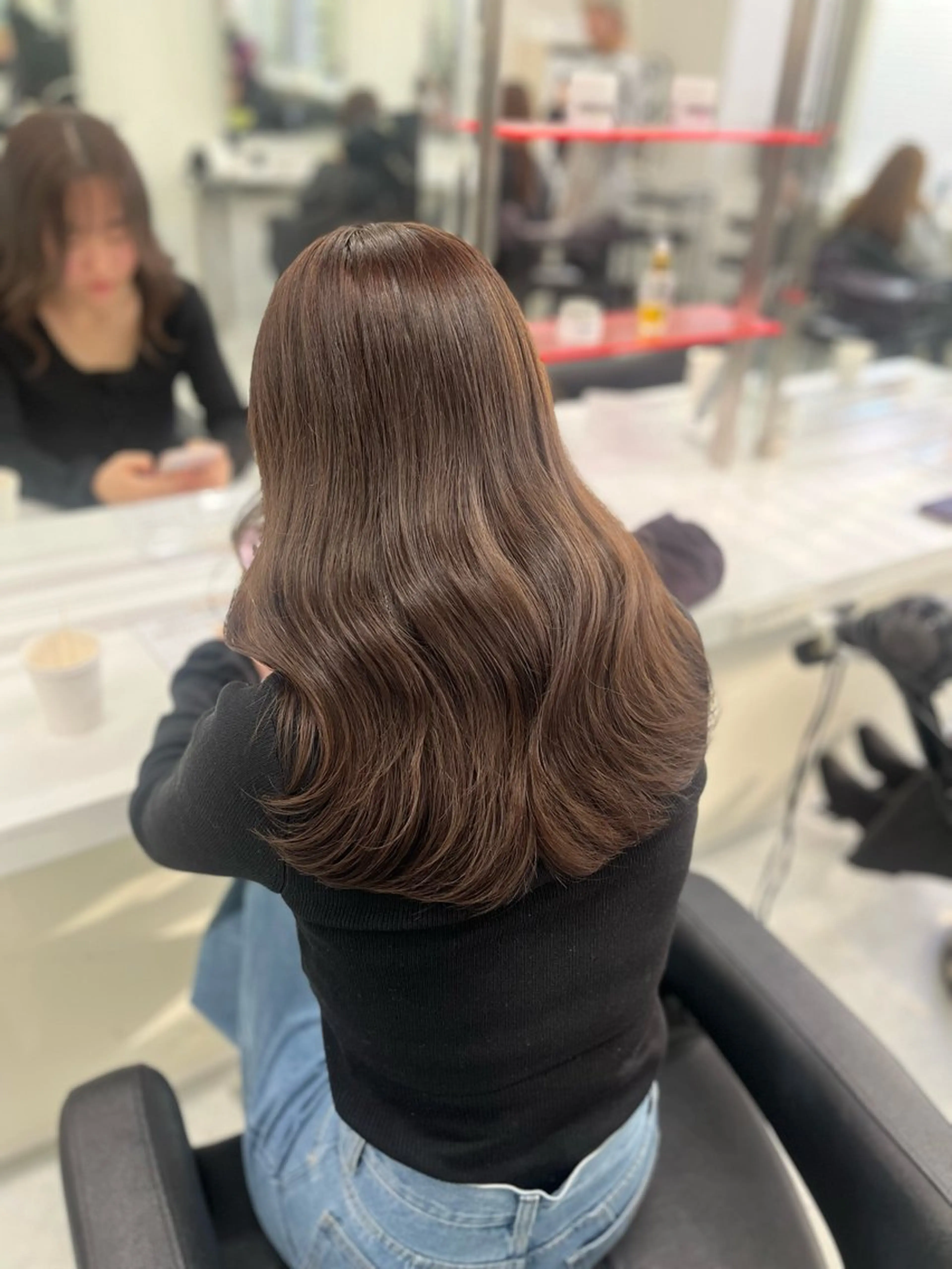 カラー トリートメント 🤍海外girl🤍 ベージュ/ALISAのヘアスタイル