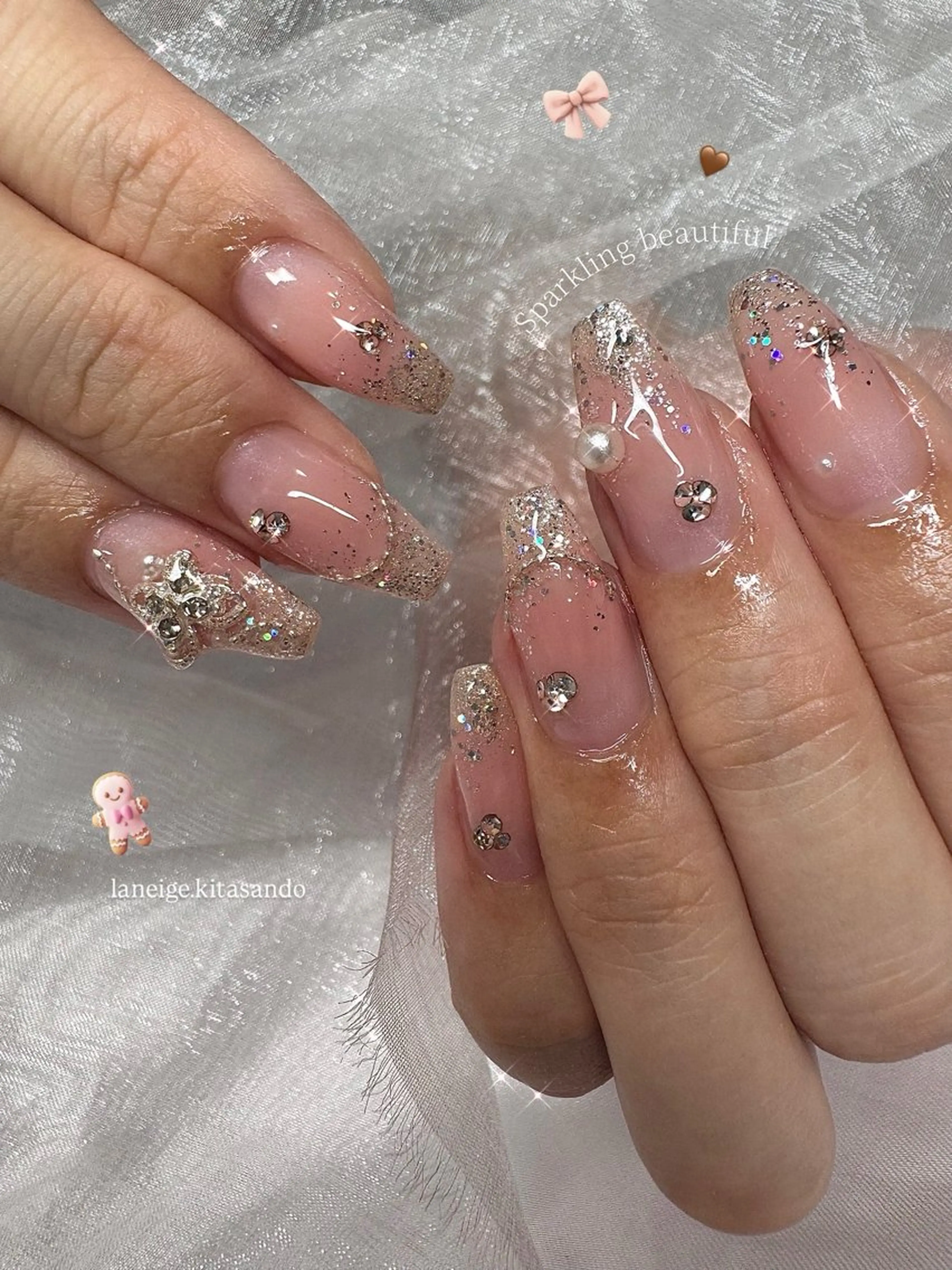 ネイル ハンドネイル La neige* yuki 🐩🌙のネイルデザイン