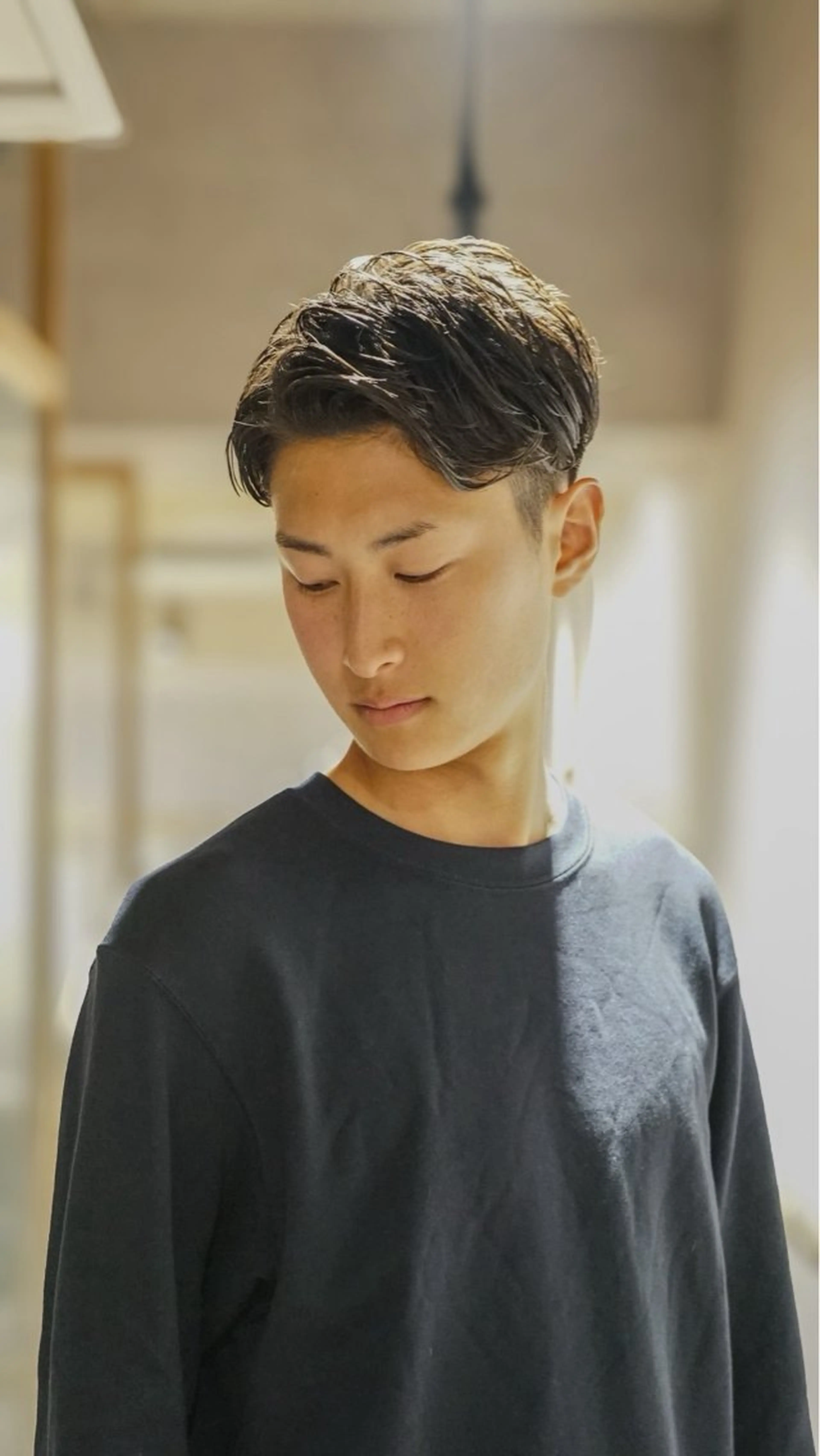 ショート 東 峻平のヘアスタイル