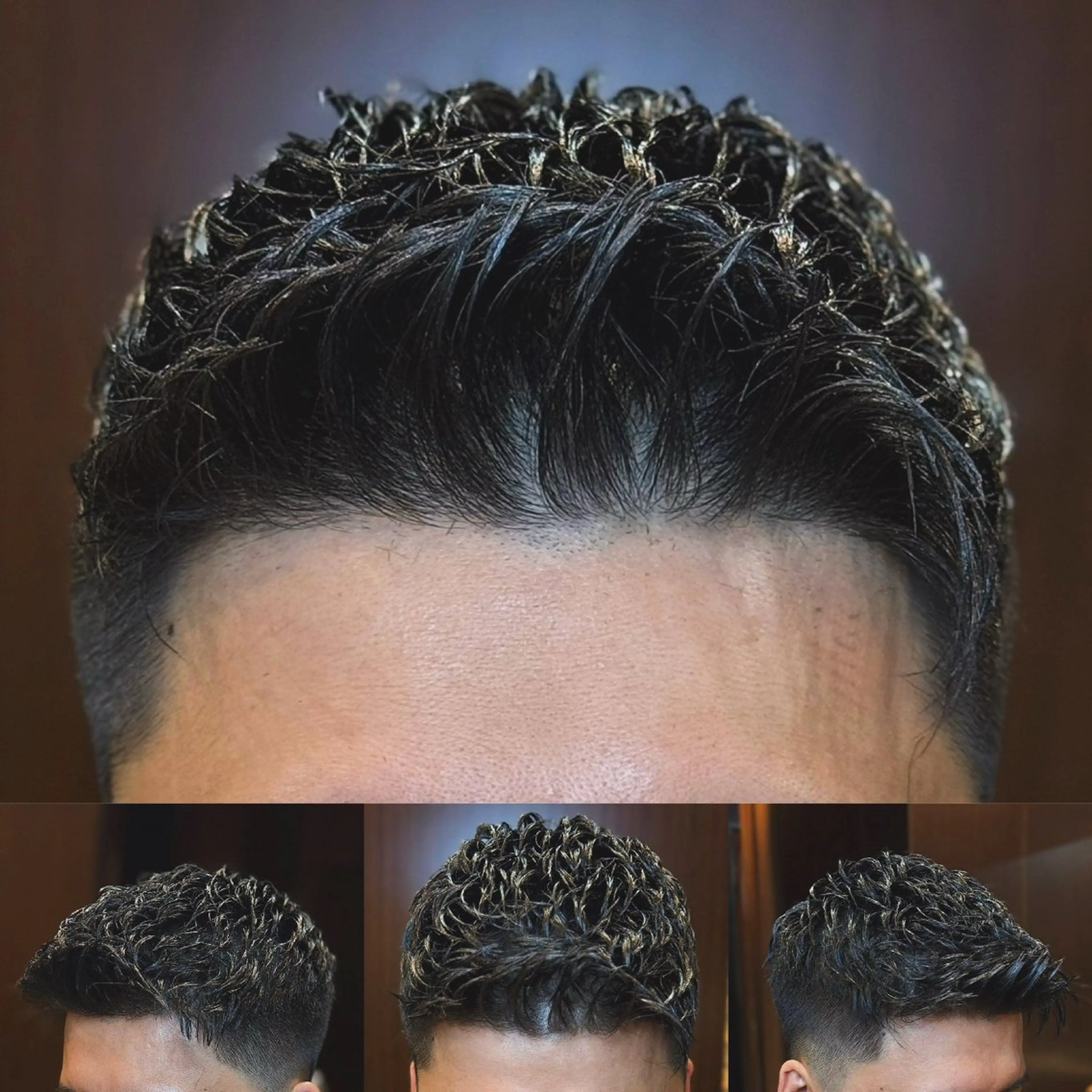 ショート カット パーマ 北川 竜也のヘアスタイル