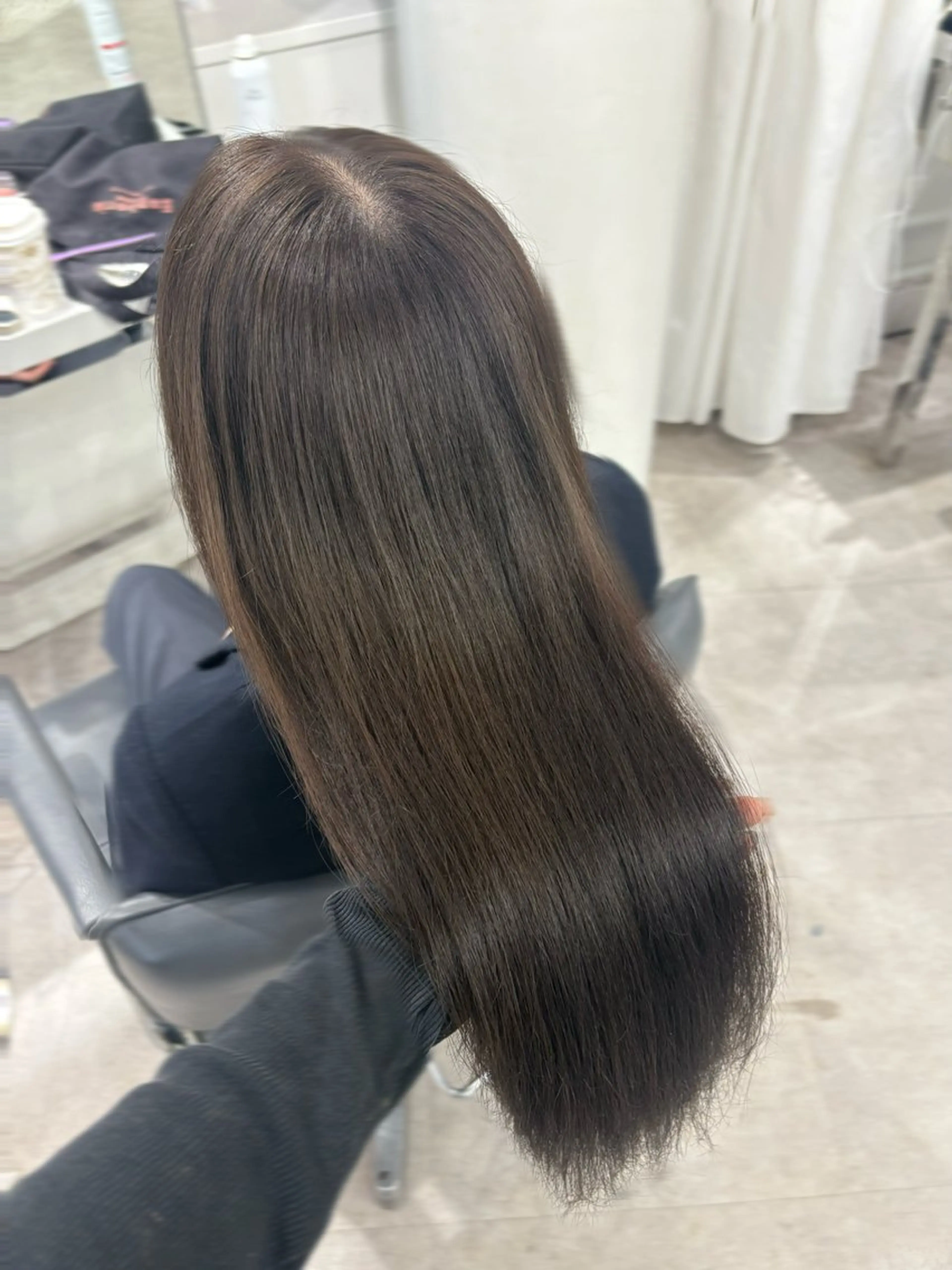 ロング カラー ヘアカラー トリートメント カットモデル/渋谷 ソナのヘアスタイル