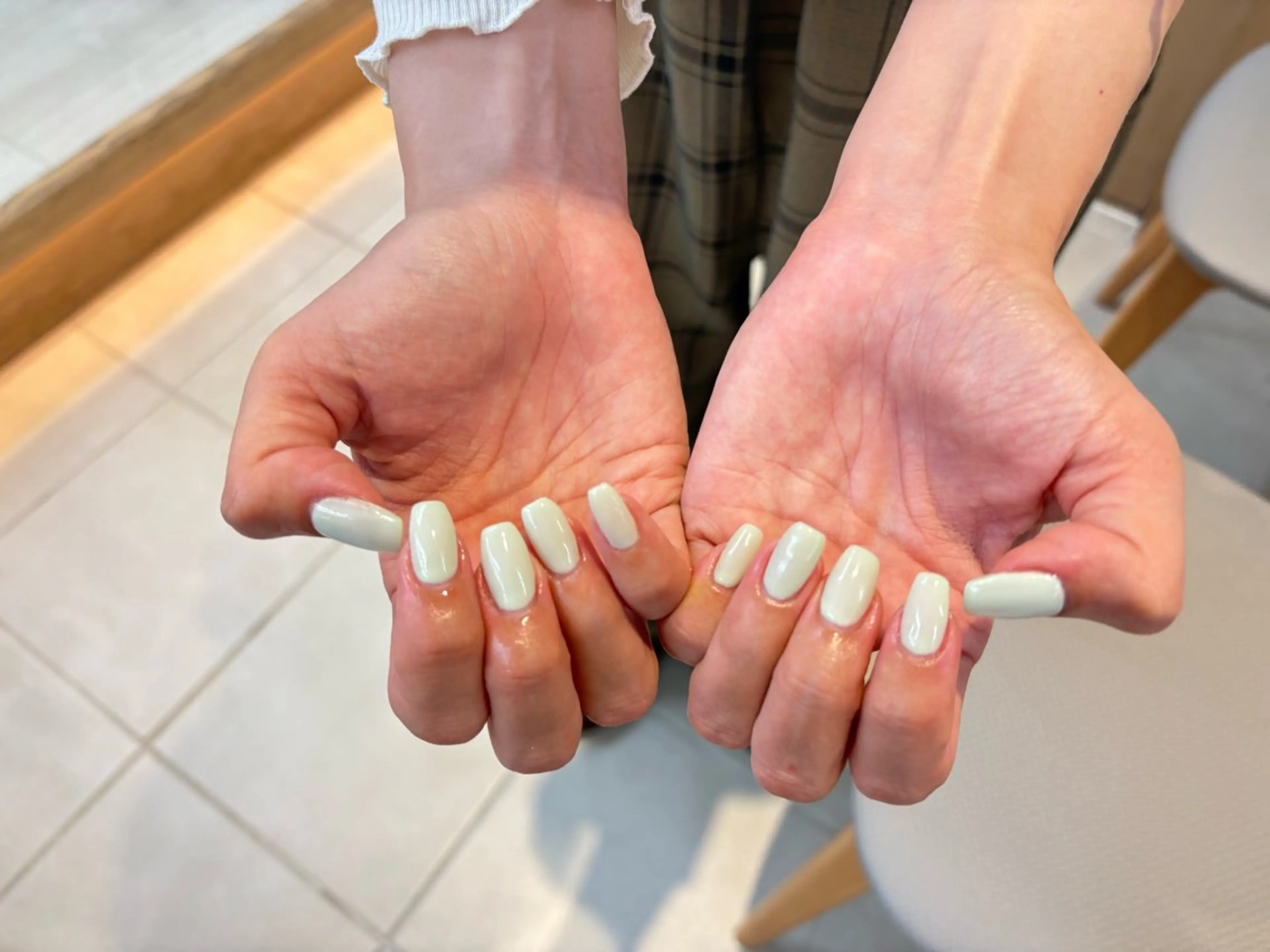 ネイル ワンカラーネイル ハンドネイル momoka .Uのネイルデザイン