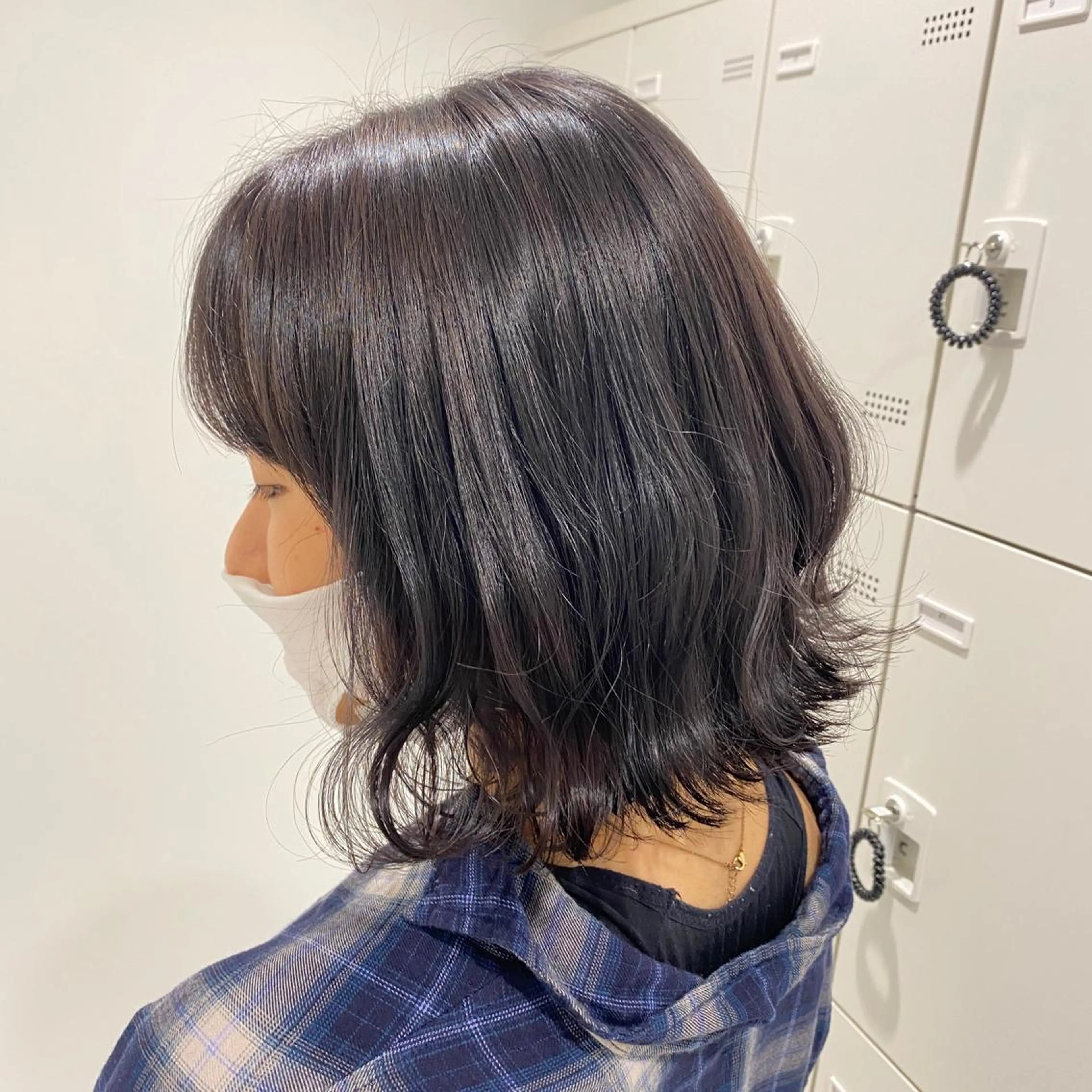 ミディアム カラー mai🍑暖色カラー /レイヤー💖のヘアスタイル