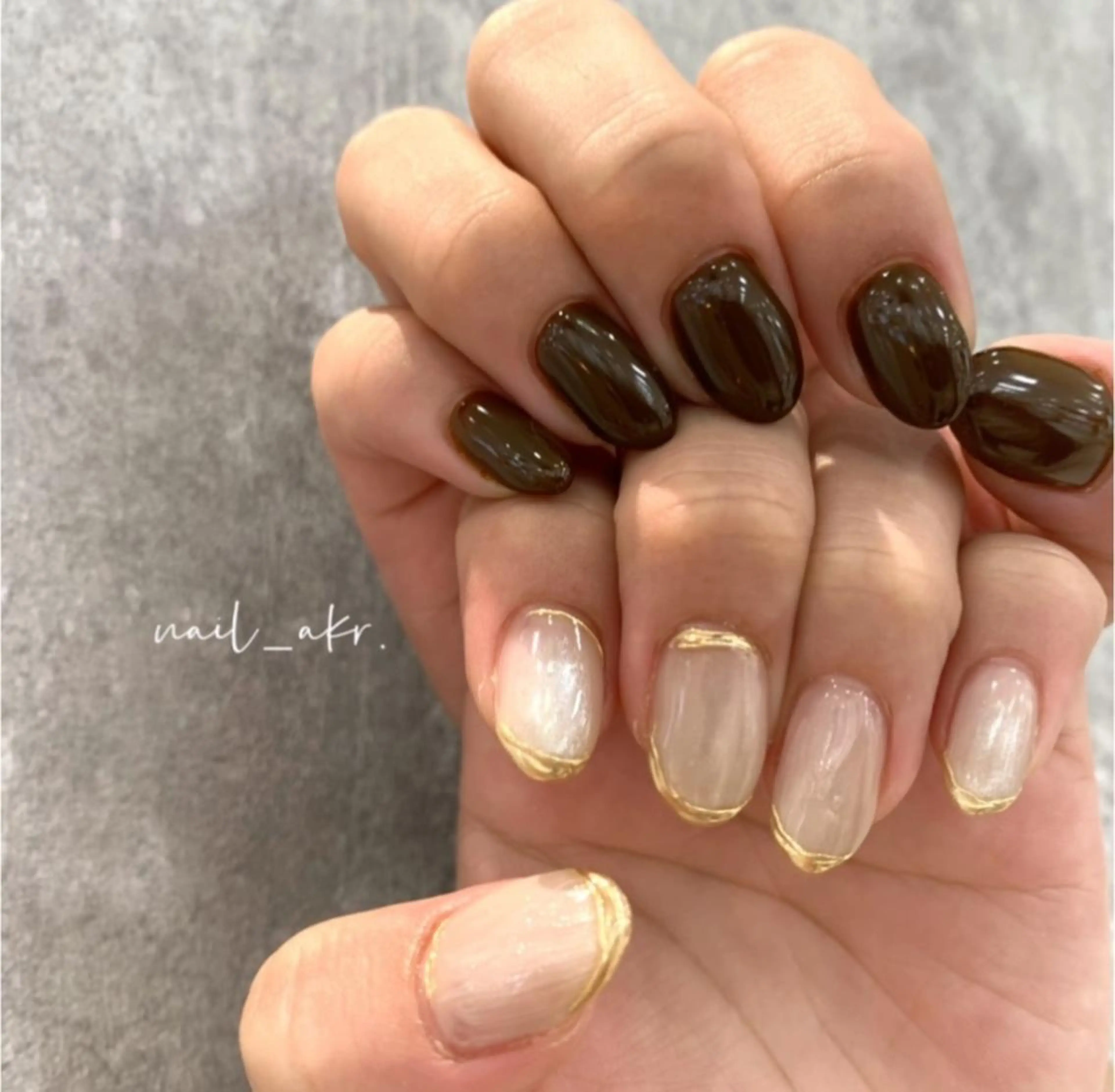 ネイル アートネイル ハンドネイル nailAVANCE akariのネイルデザイン