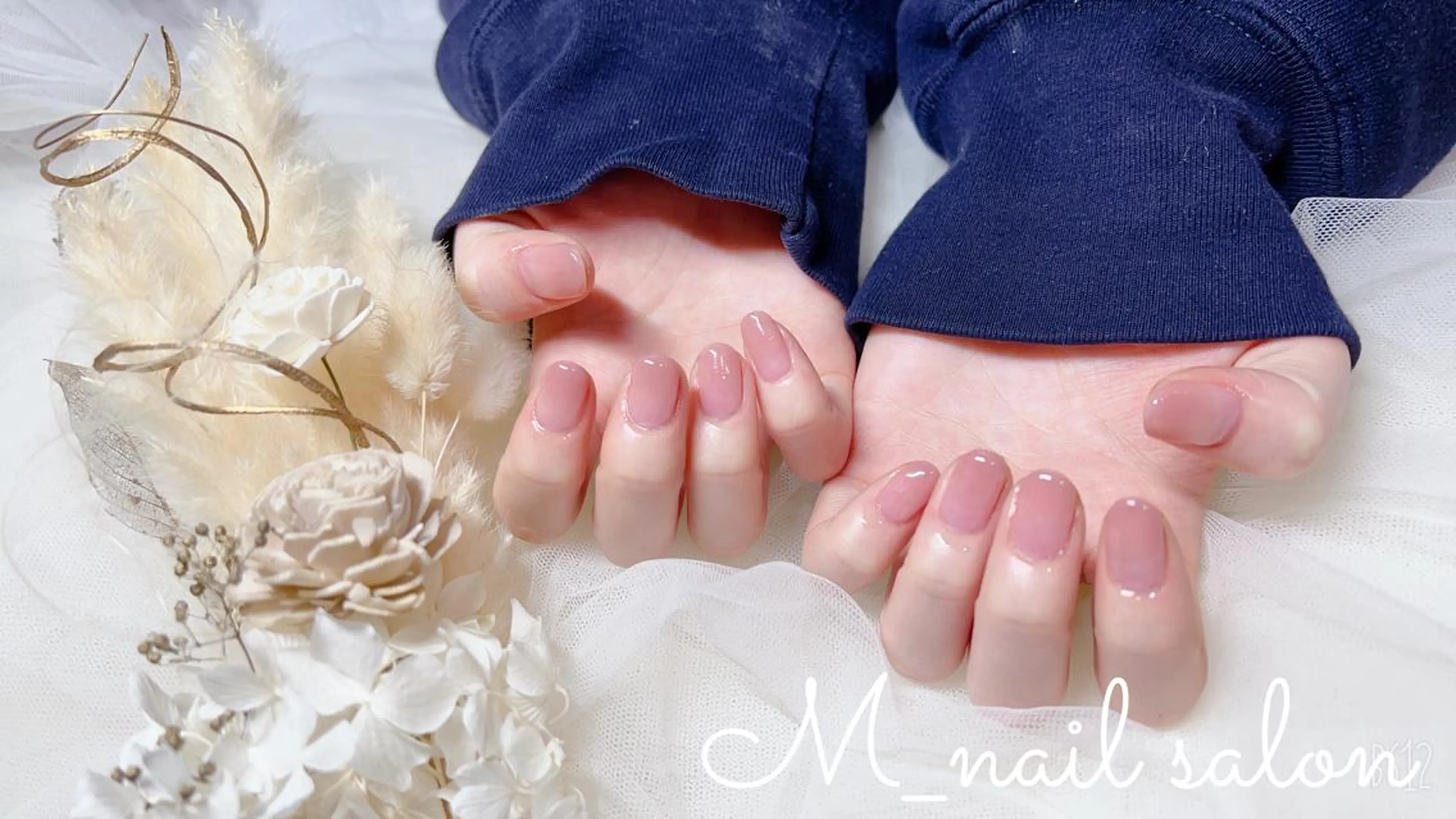 ネイル シンプルネイル M_ nail salonのネイルデザイン