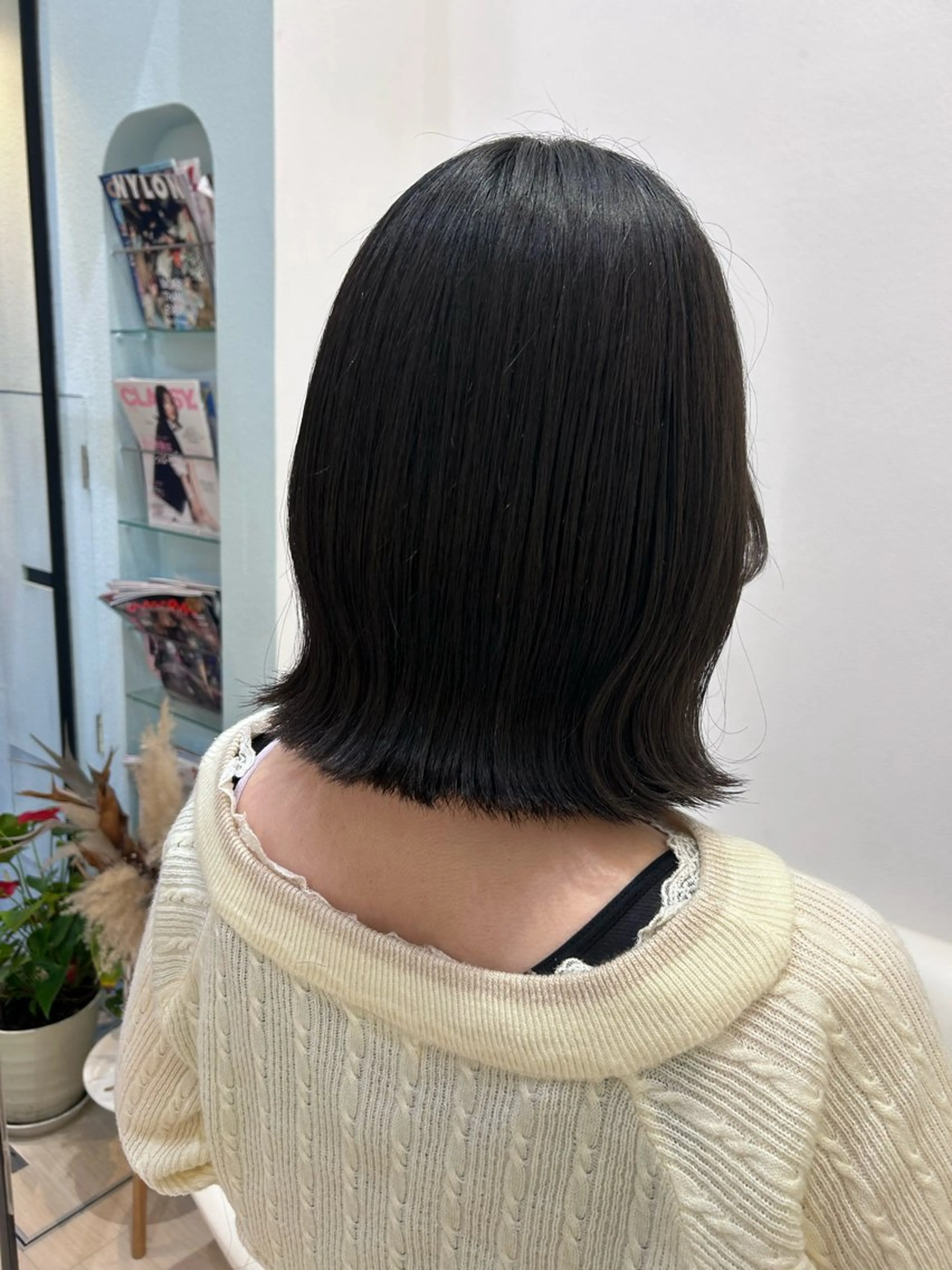 ミディアム カット 堀 日次のヘアスタイル